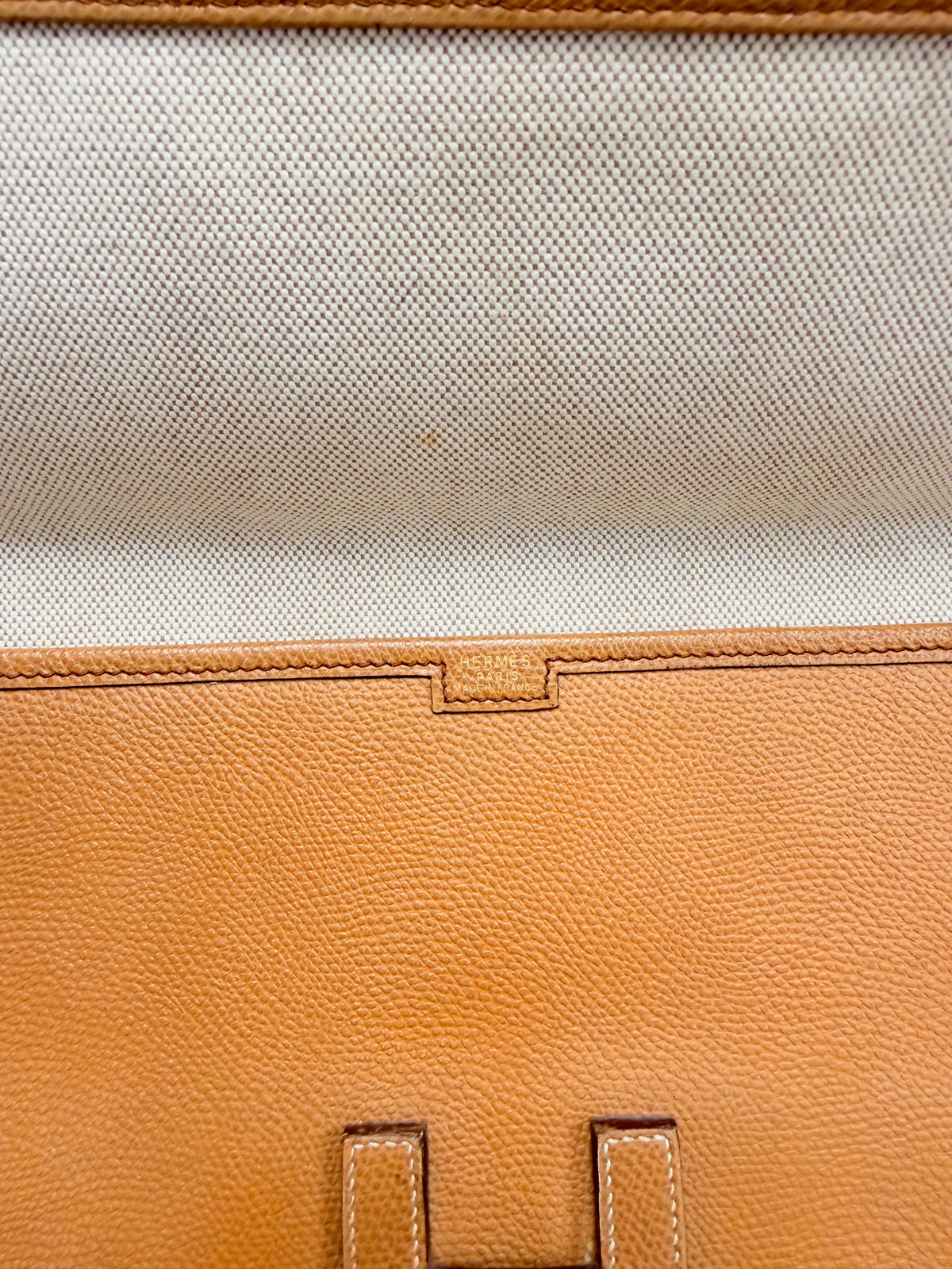 HERMES Pochette Jige GM