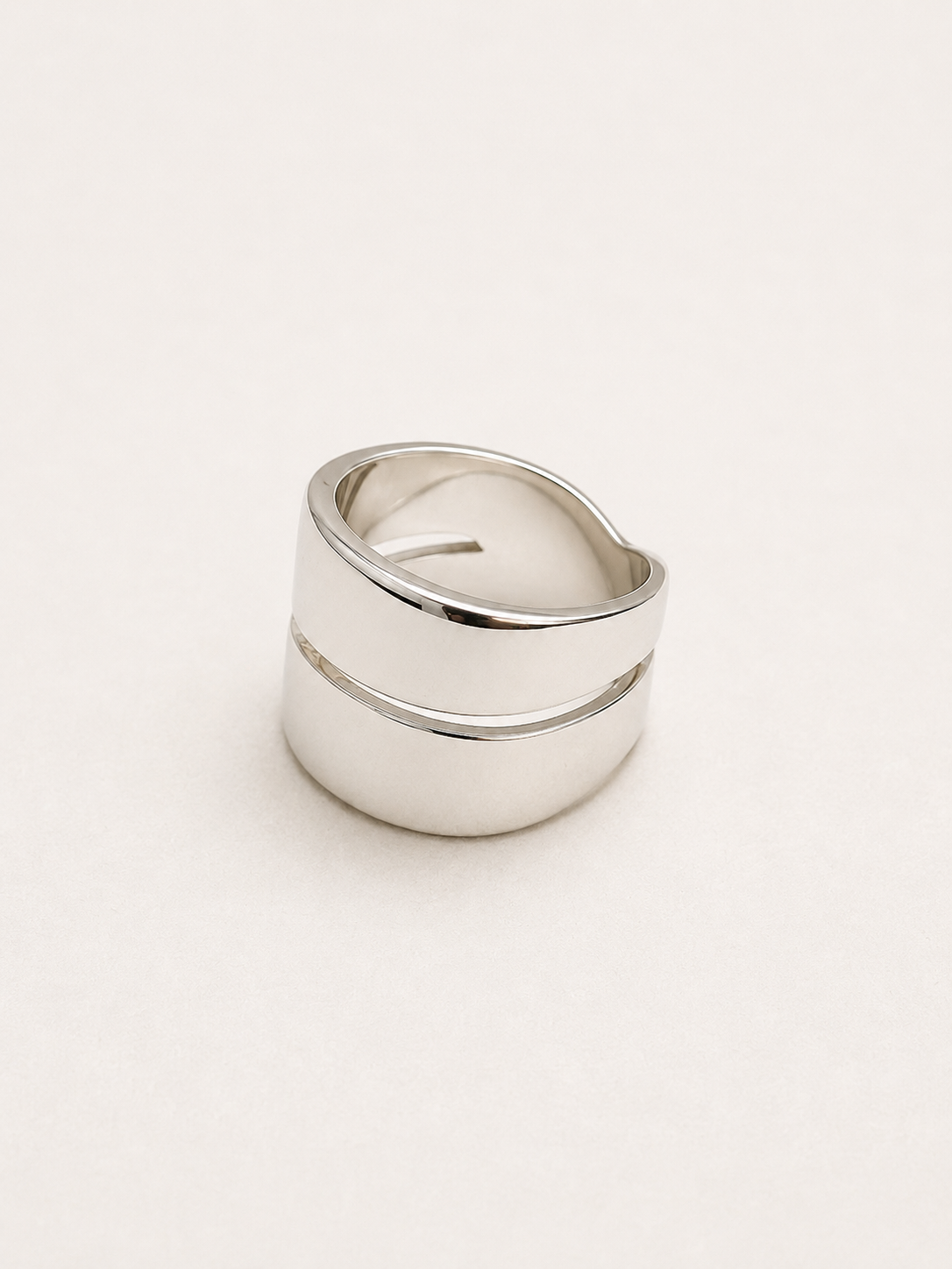 HERMÈS Bague Argent
