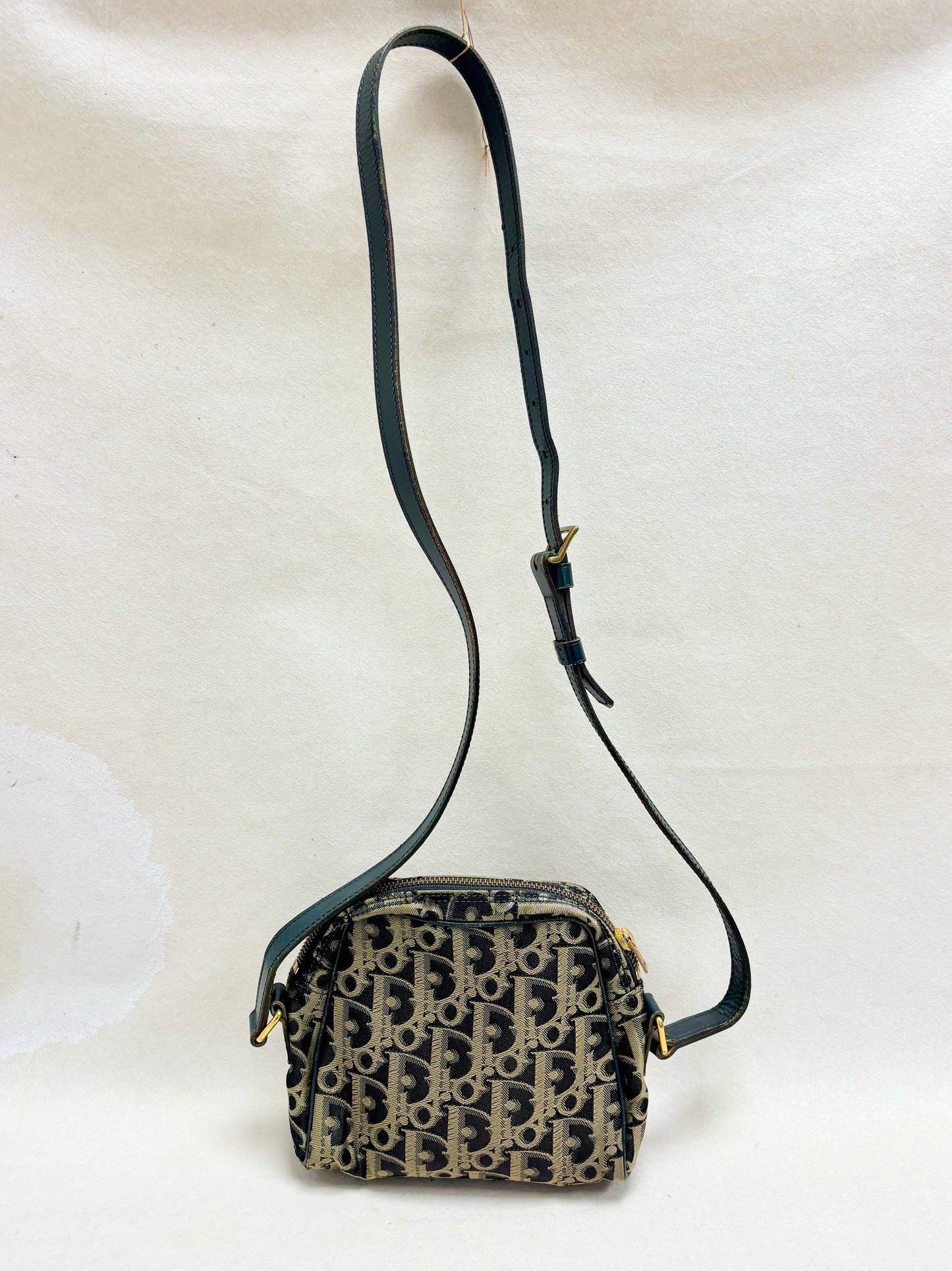 CHRISTIAN DIOR Sac Toile Oblique