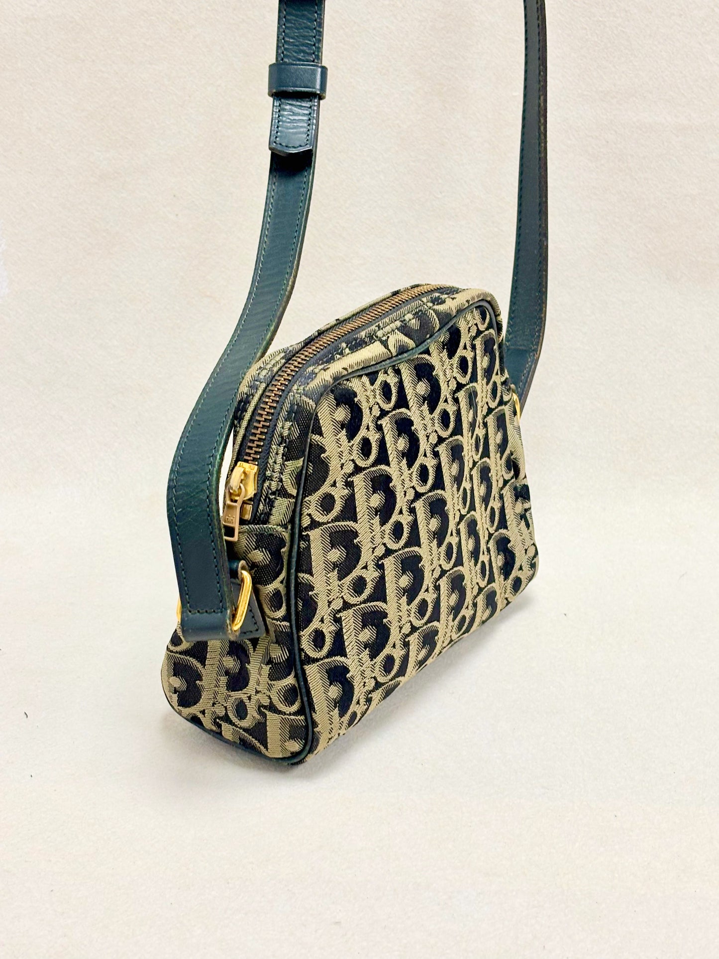 CHRISTIAN DIOR Sac Toile Oblique