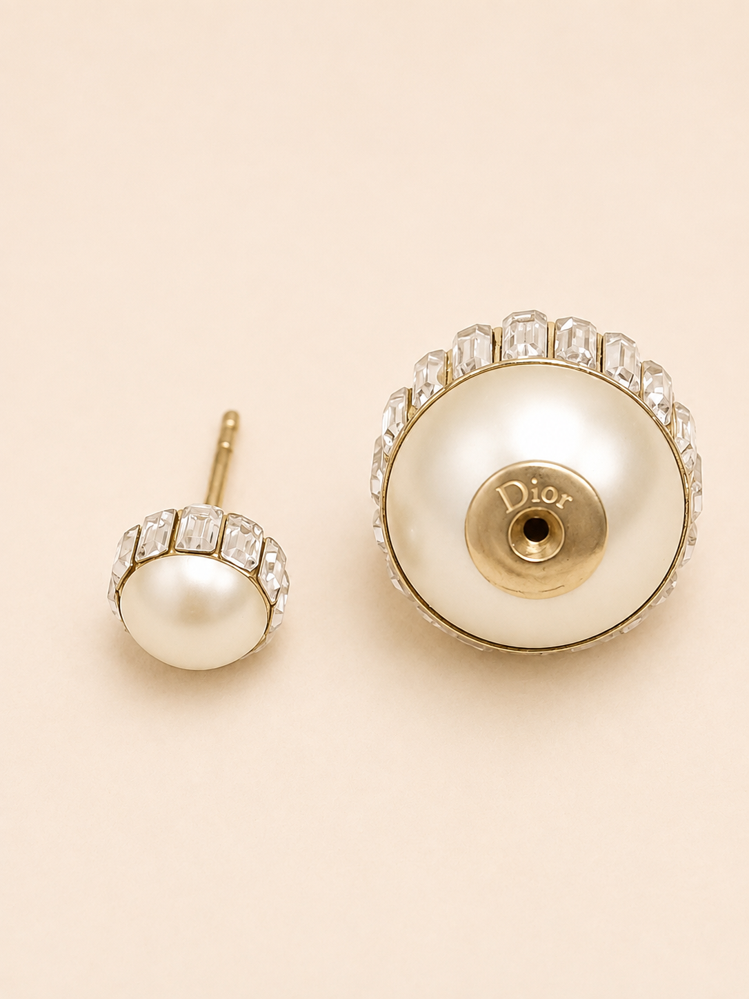 DIOR Boucle d'oreille Tribale solitaire