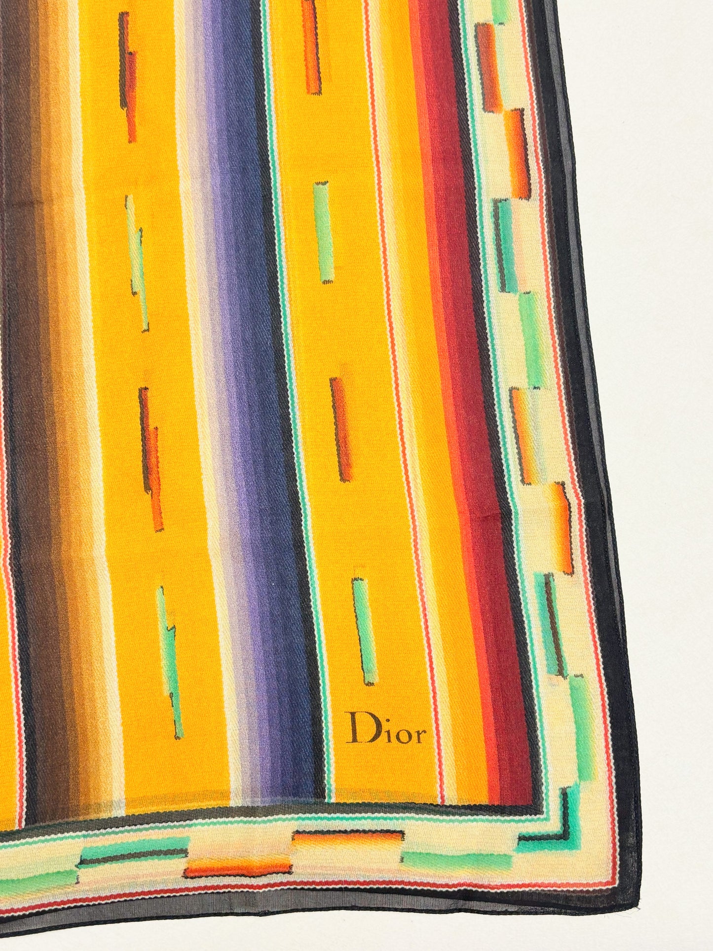 DIOR Foulard Carré en soie 2002