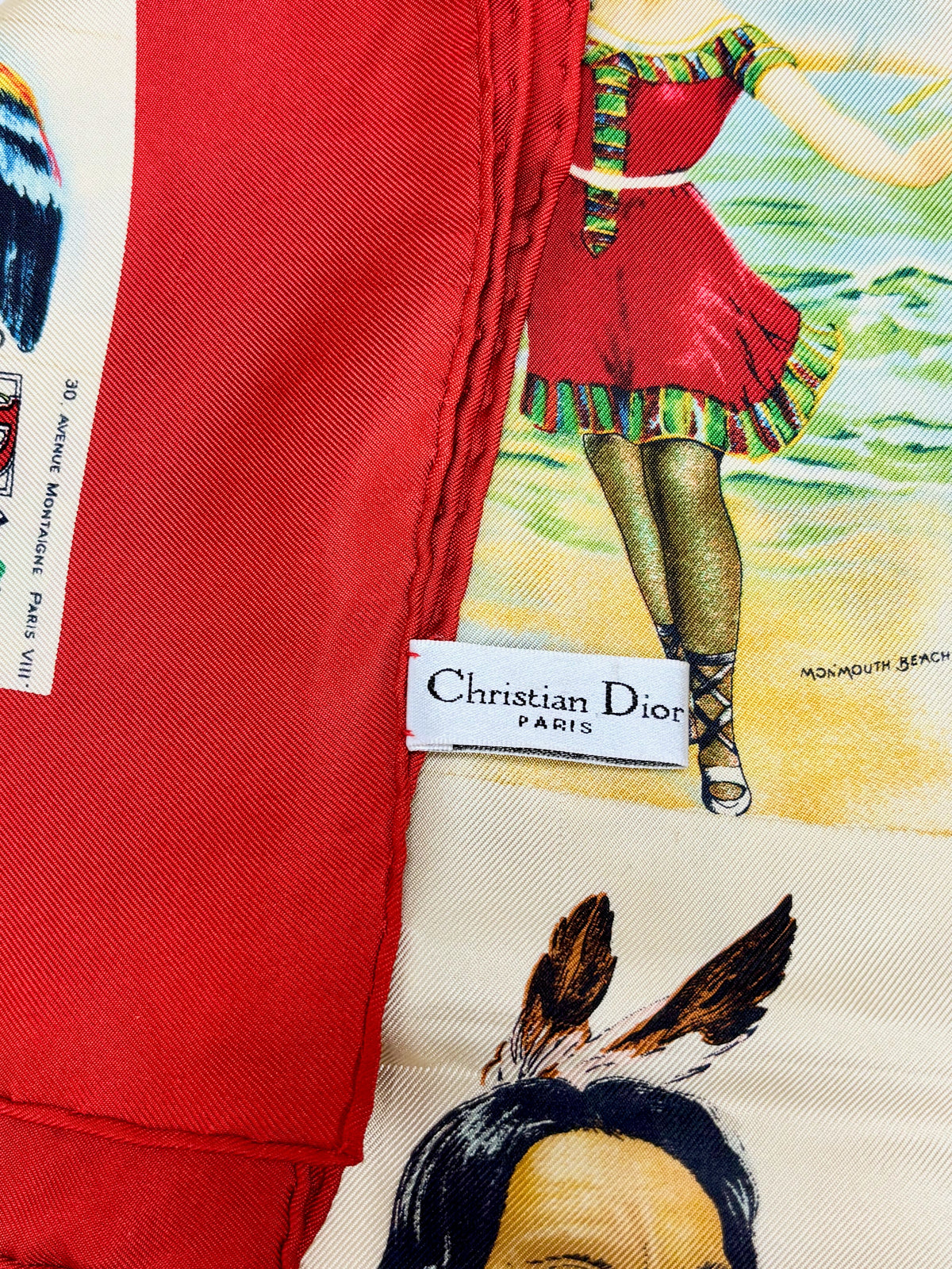 DIOR Foulard Carré en soie 2002