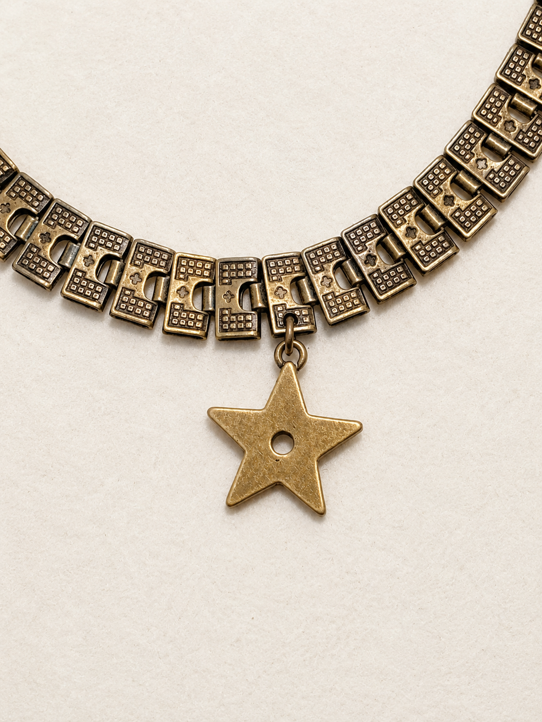 DIOR Choker Star Bohemienne