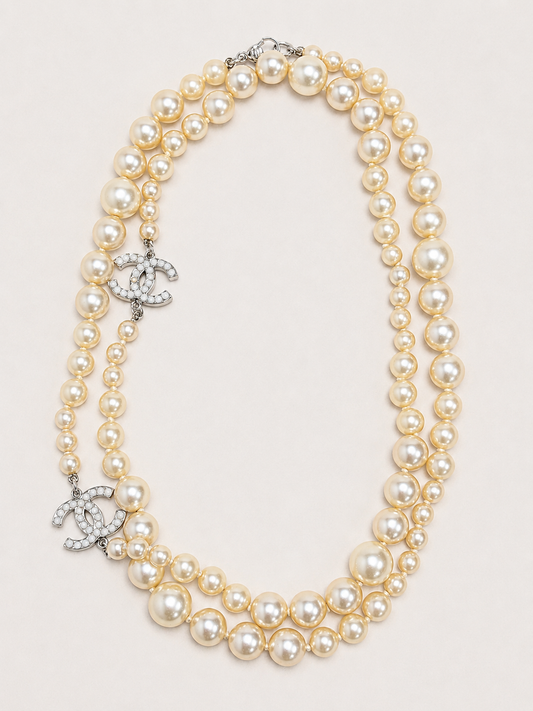 Collana di perle CHANEL CC