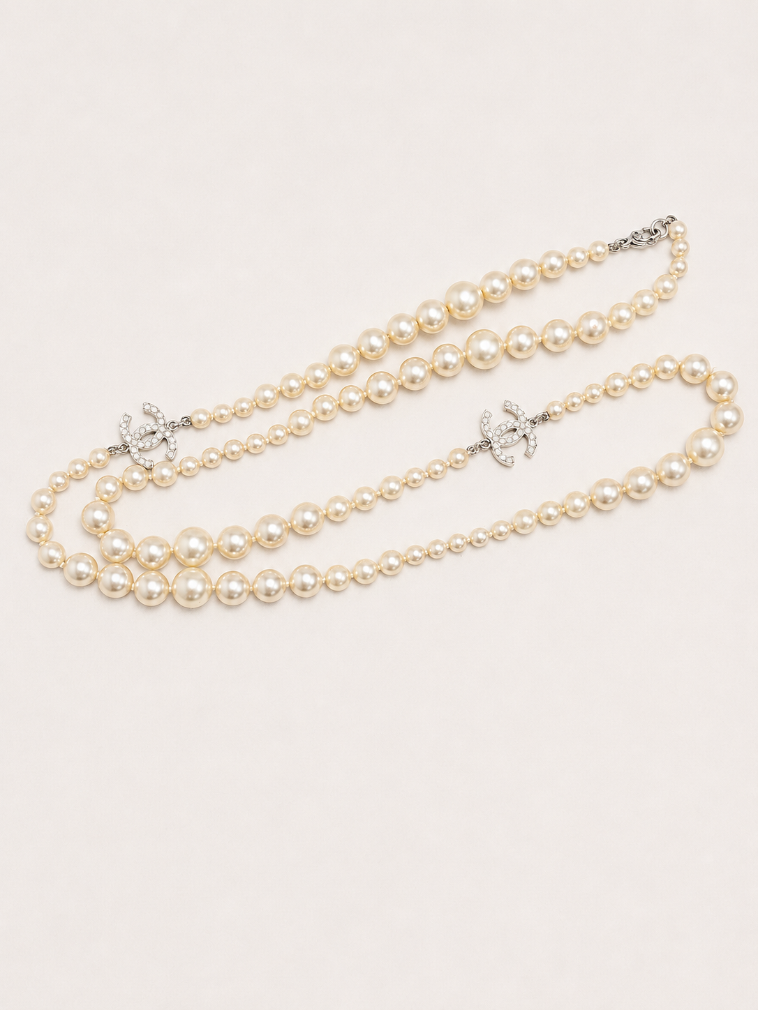CHANEL Collier Sautoir Perles