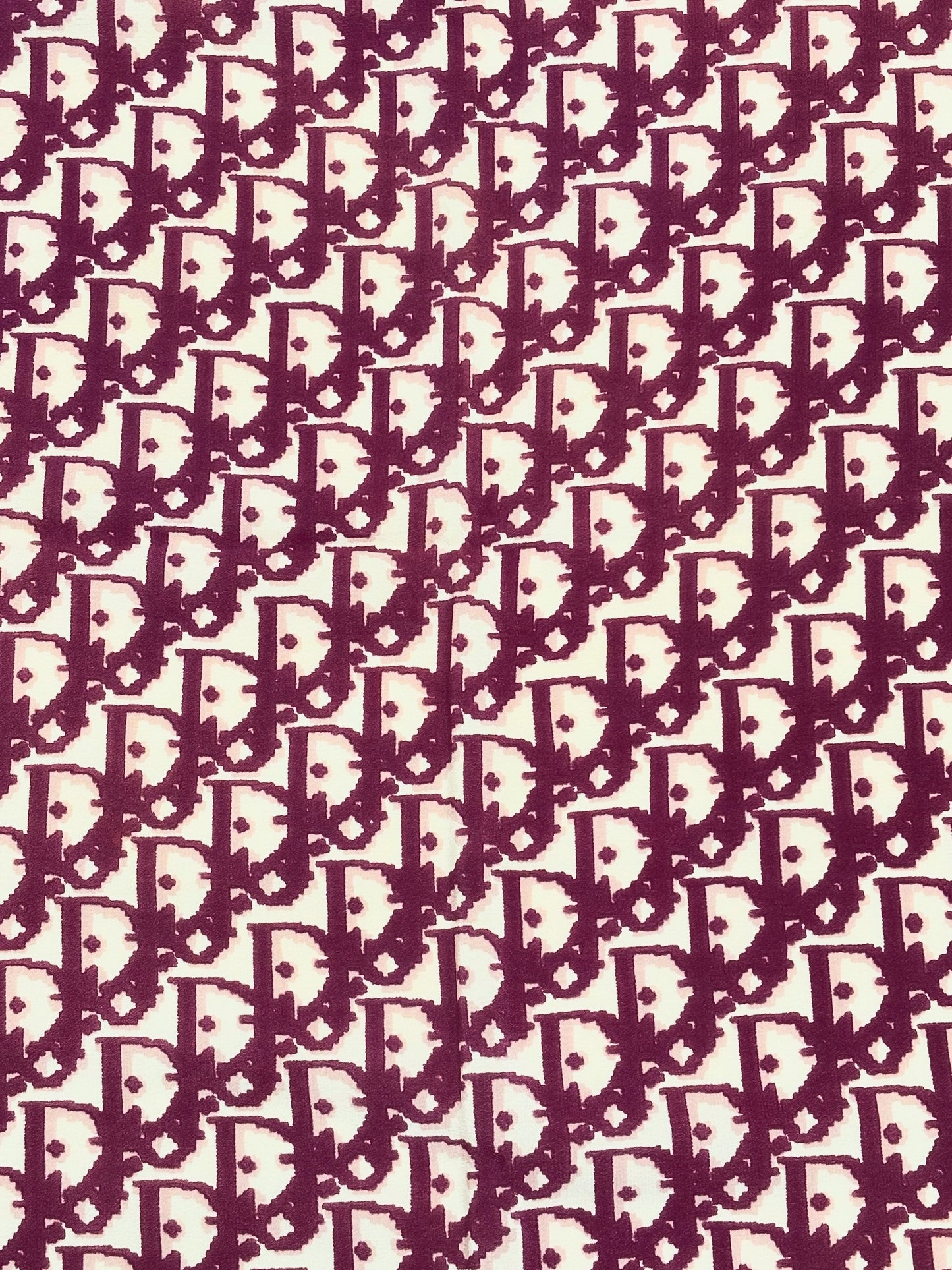 DIOR Foulard Carré Oblique en soie