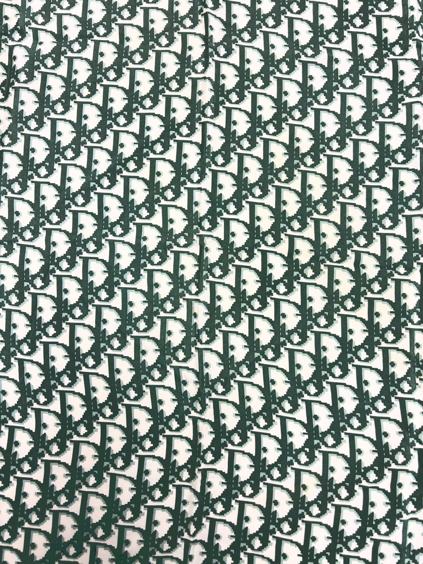 DIOR Foulard Carré Oblique en soie