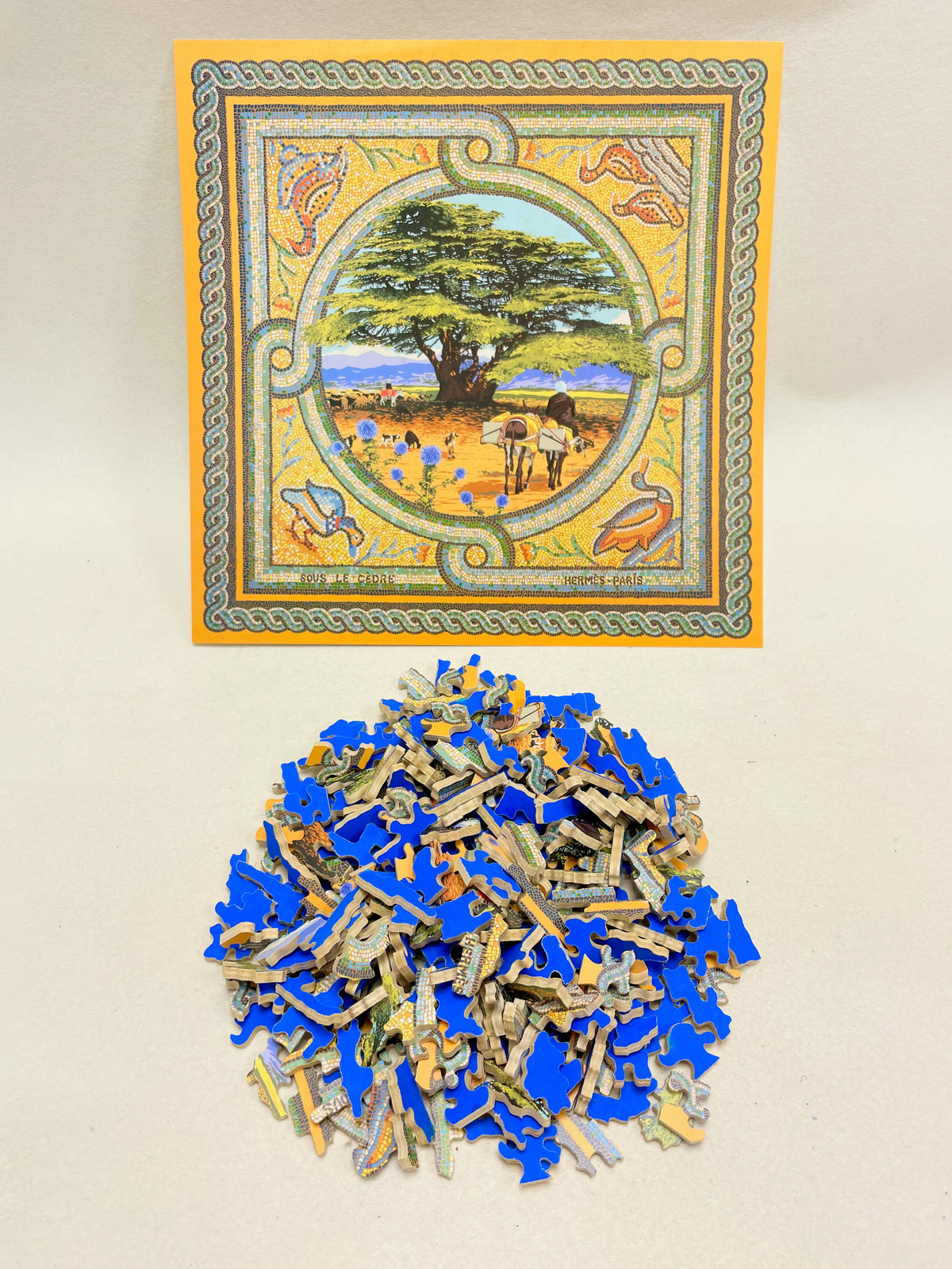 HERMÈS Puzzle Sous le Cèdre