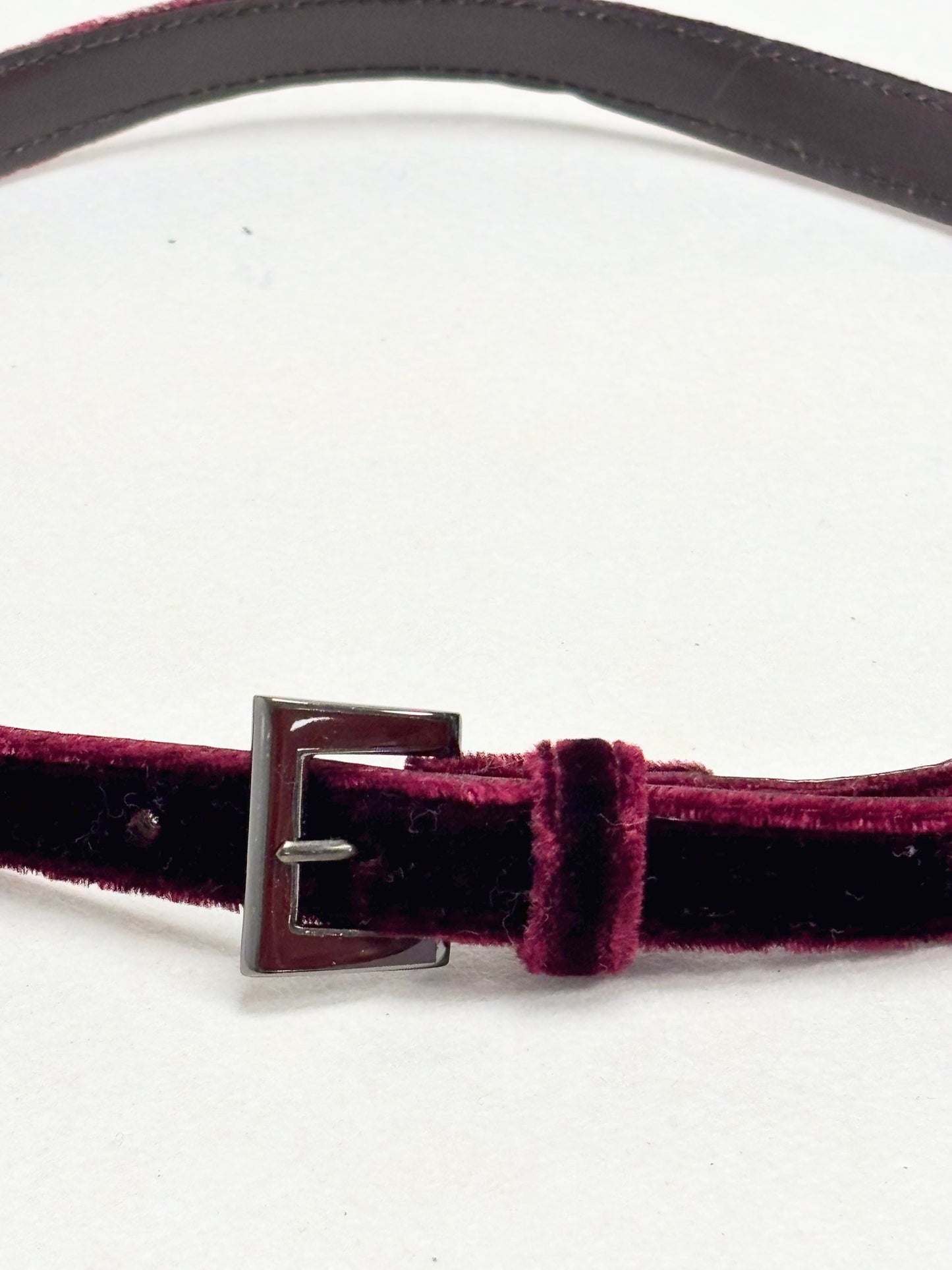 PRADA Ceinture en Velours