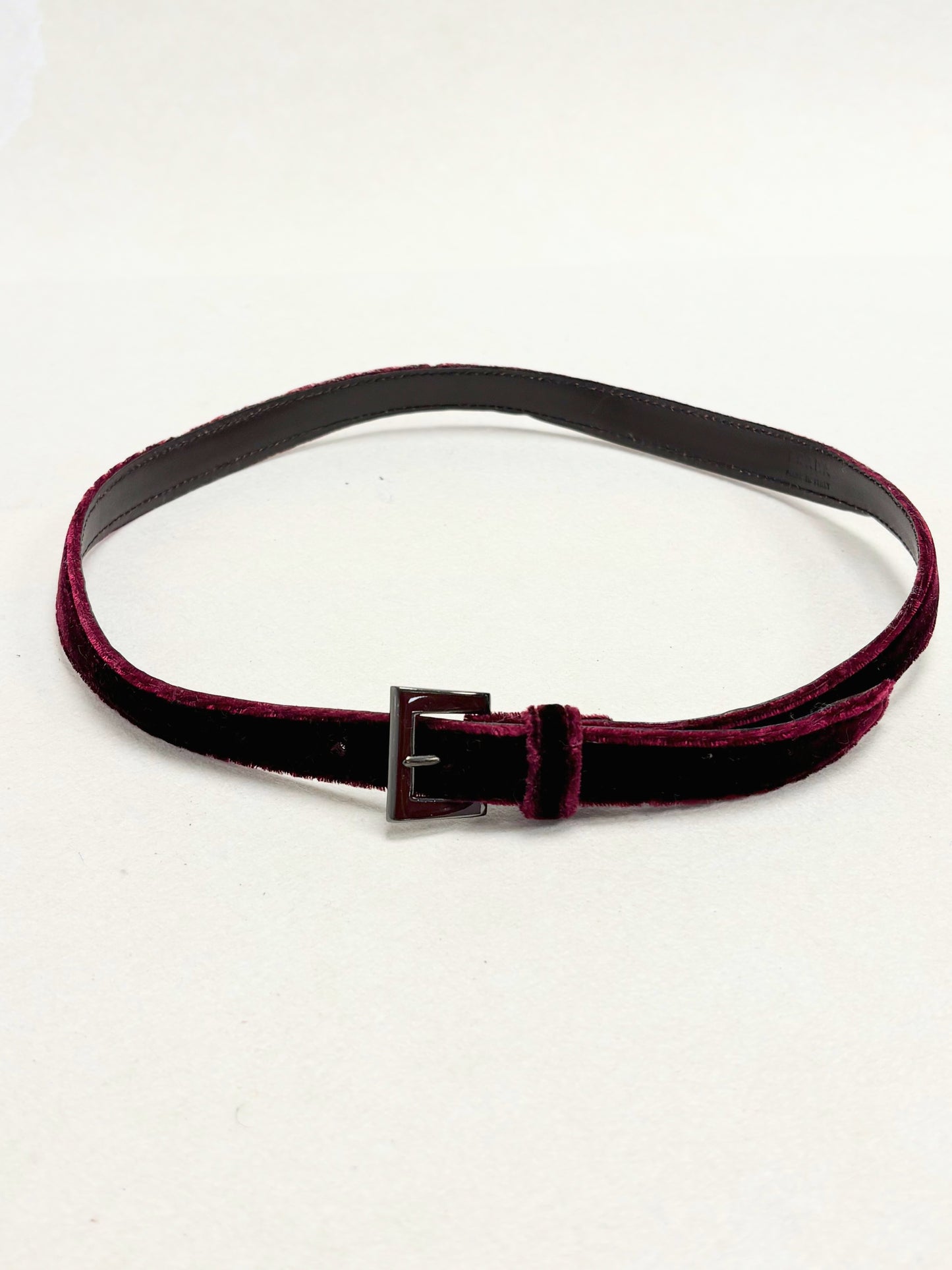 PRADA Ceinture en Velours