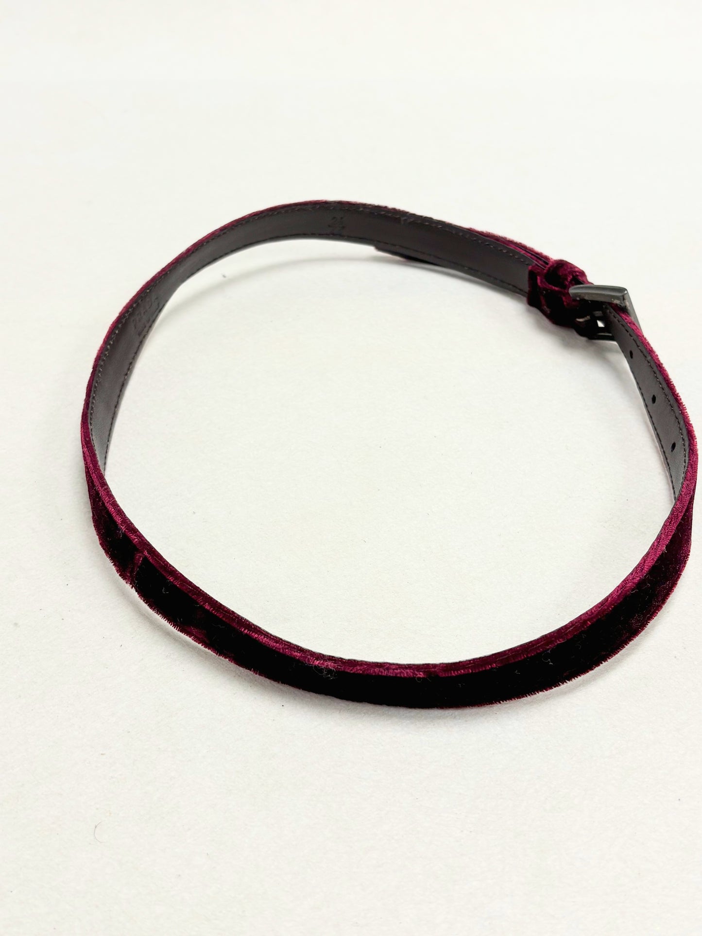 PRADA Ceinture en Velours