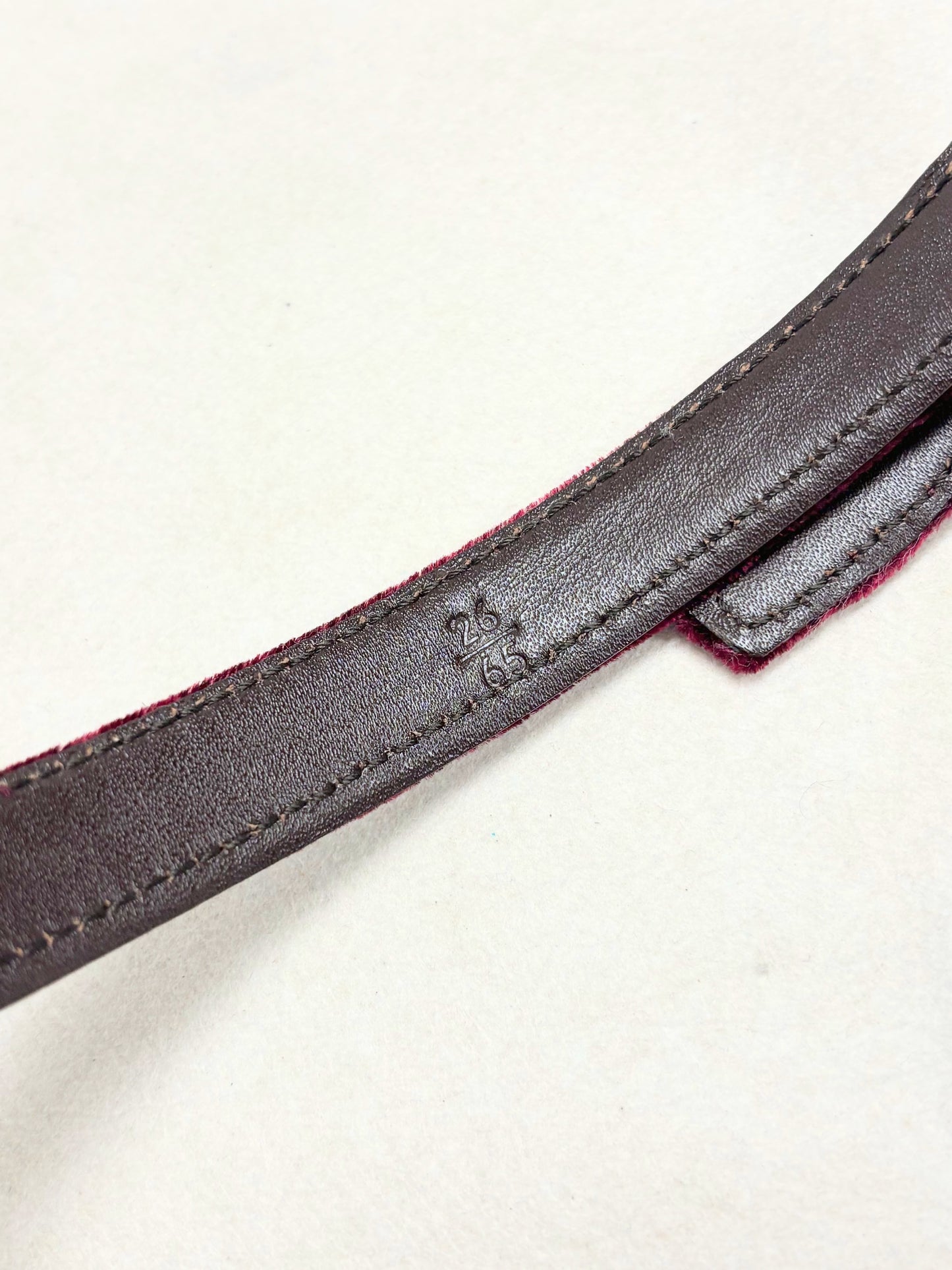 PRADA Ceinture en Velours