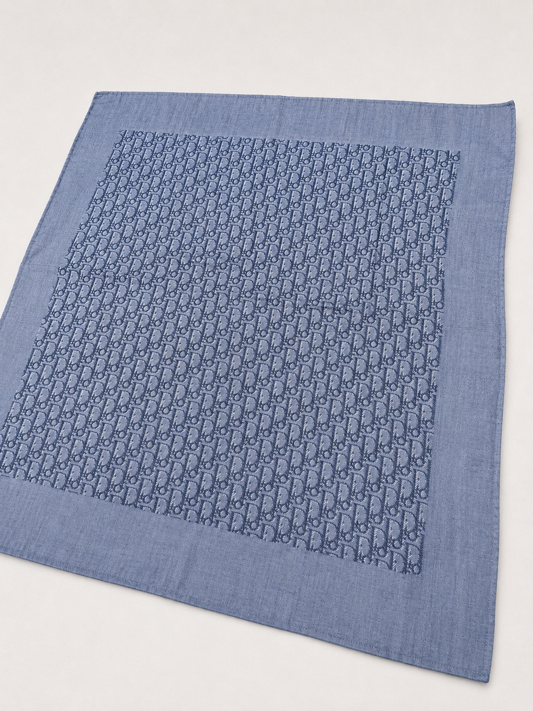 DIOR Foulard Carré Oblique en soie