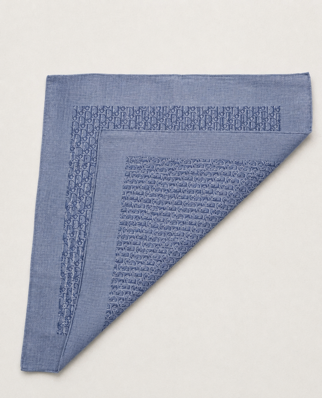 DIOR Foulard Carré Oblique en soie