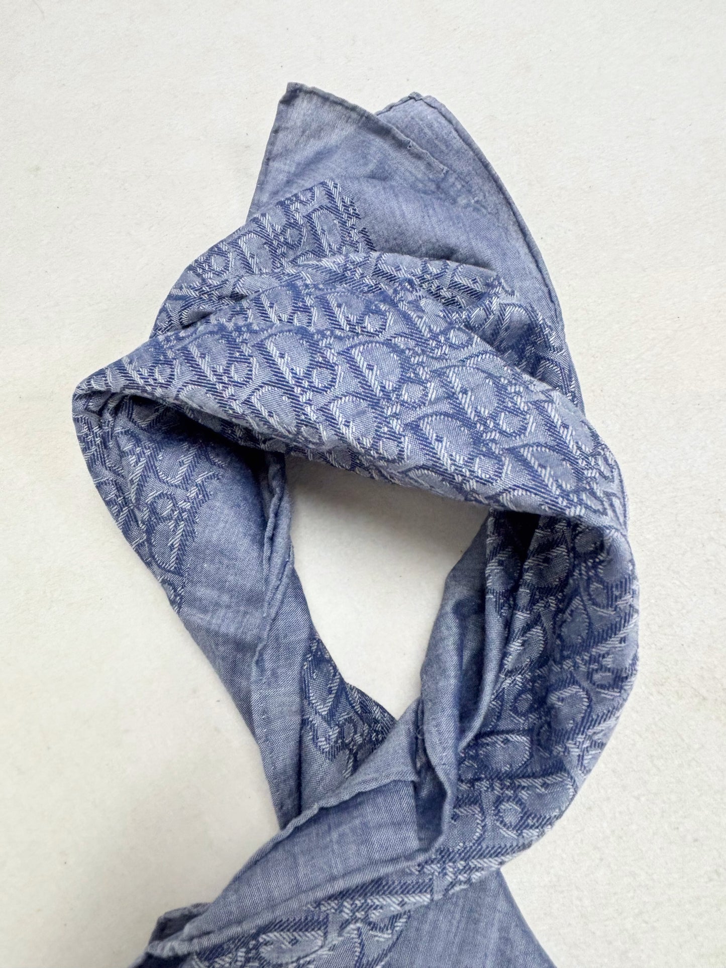 DIOR Foulard Carré Oblique en soie