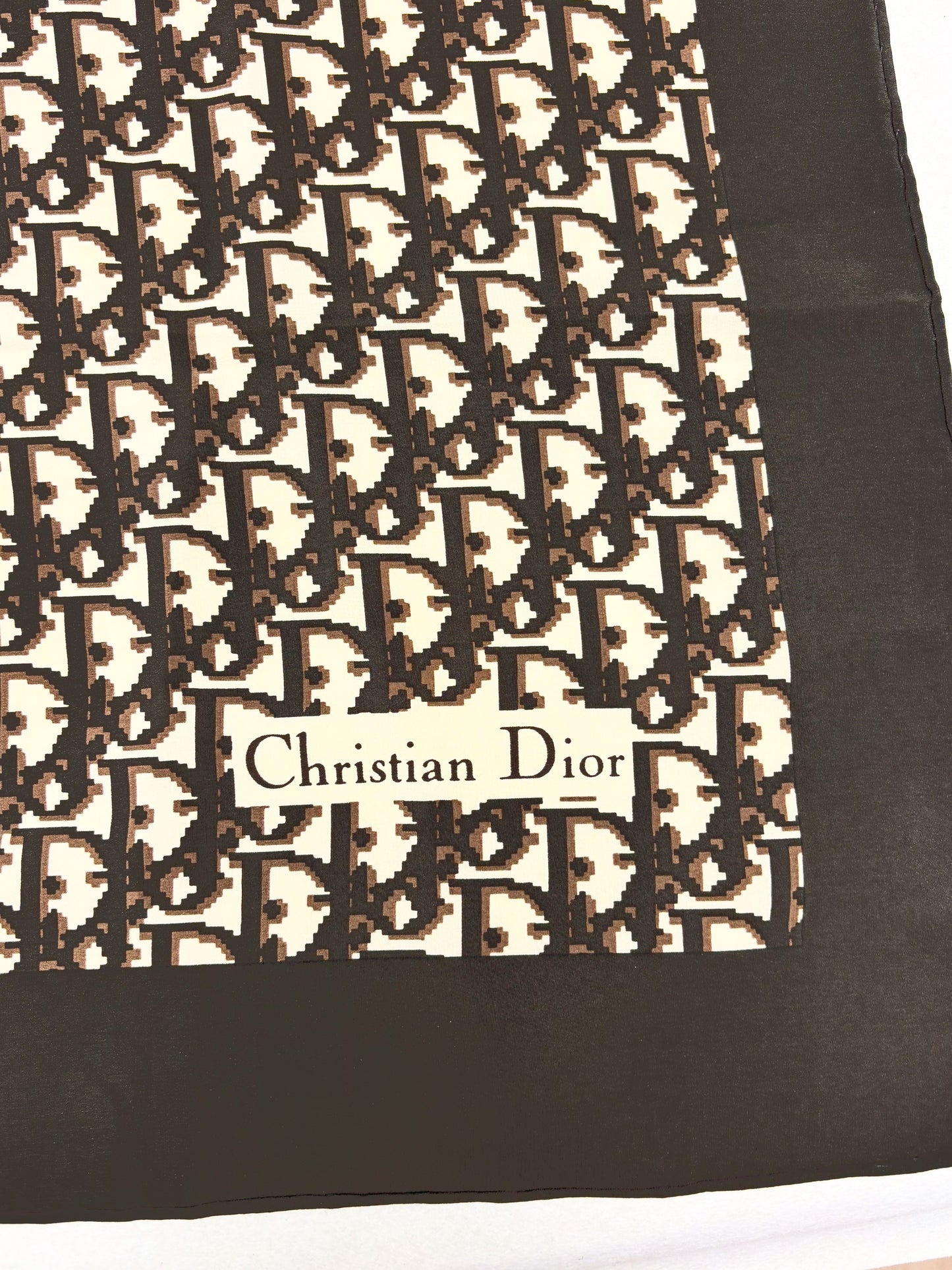 DIOR Carré Oblique en soie