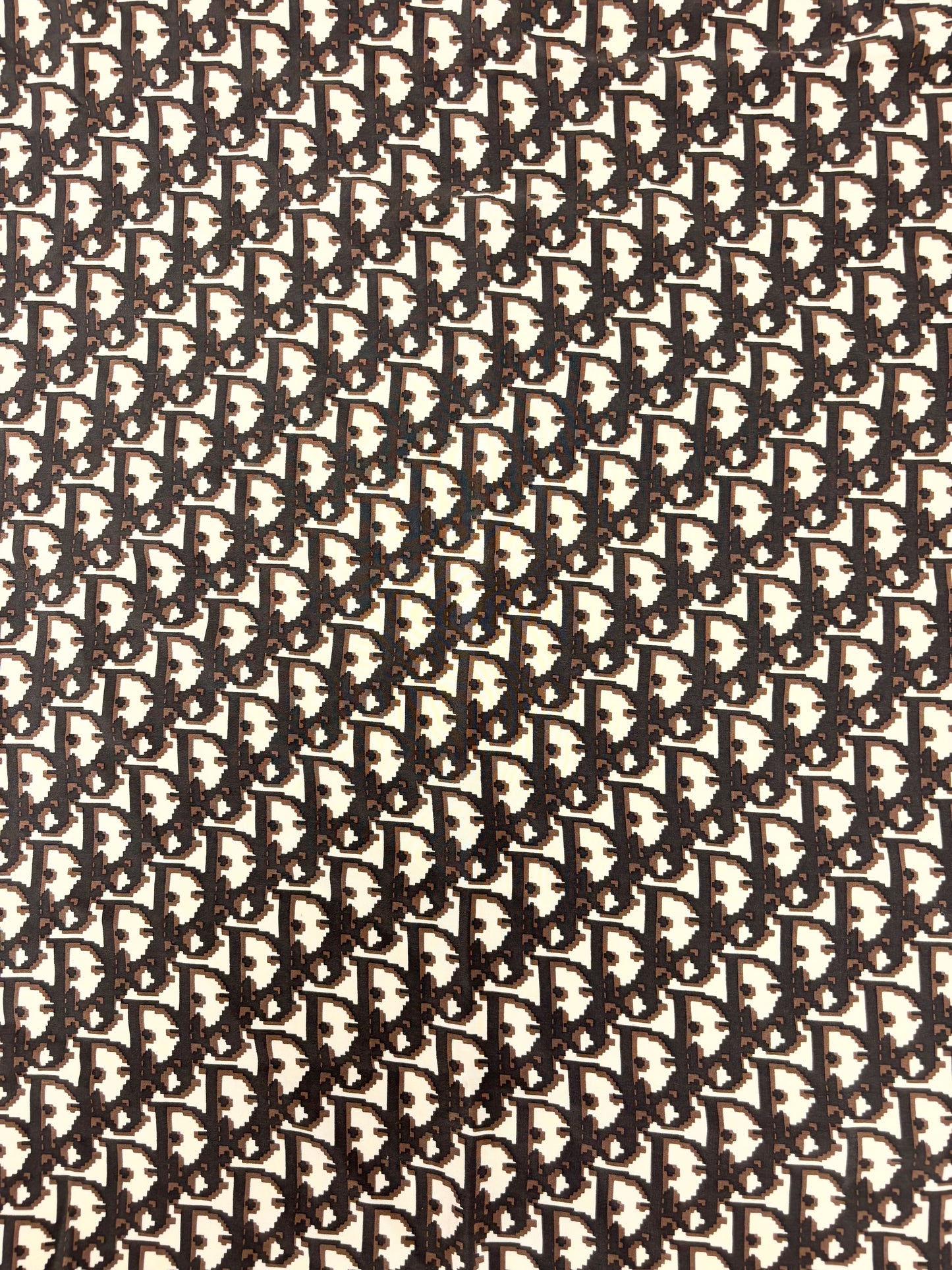 DIOR Foulard Carré Oblique en soie