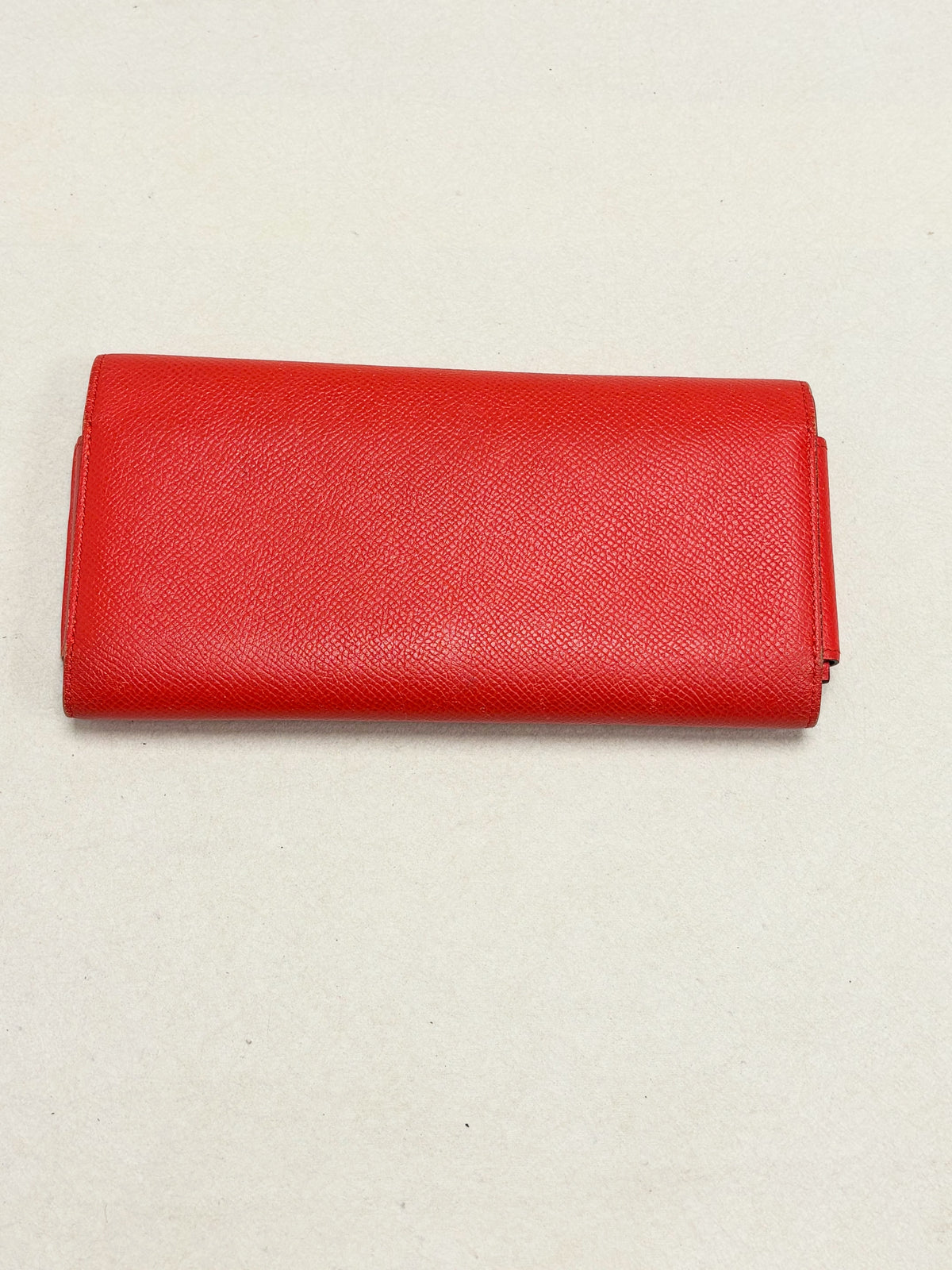 HERMES Portefeuille Passant long toile Cavale