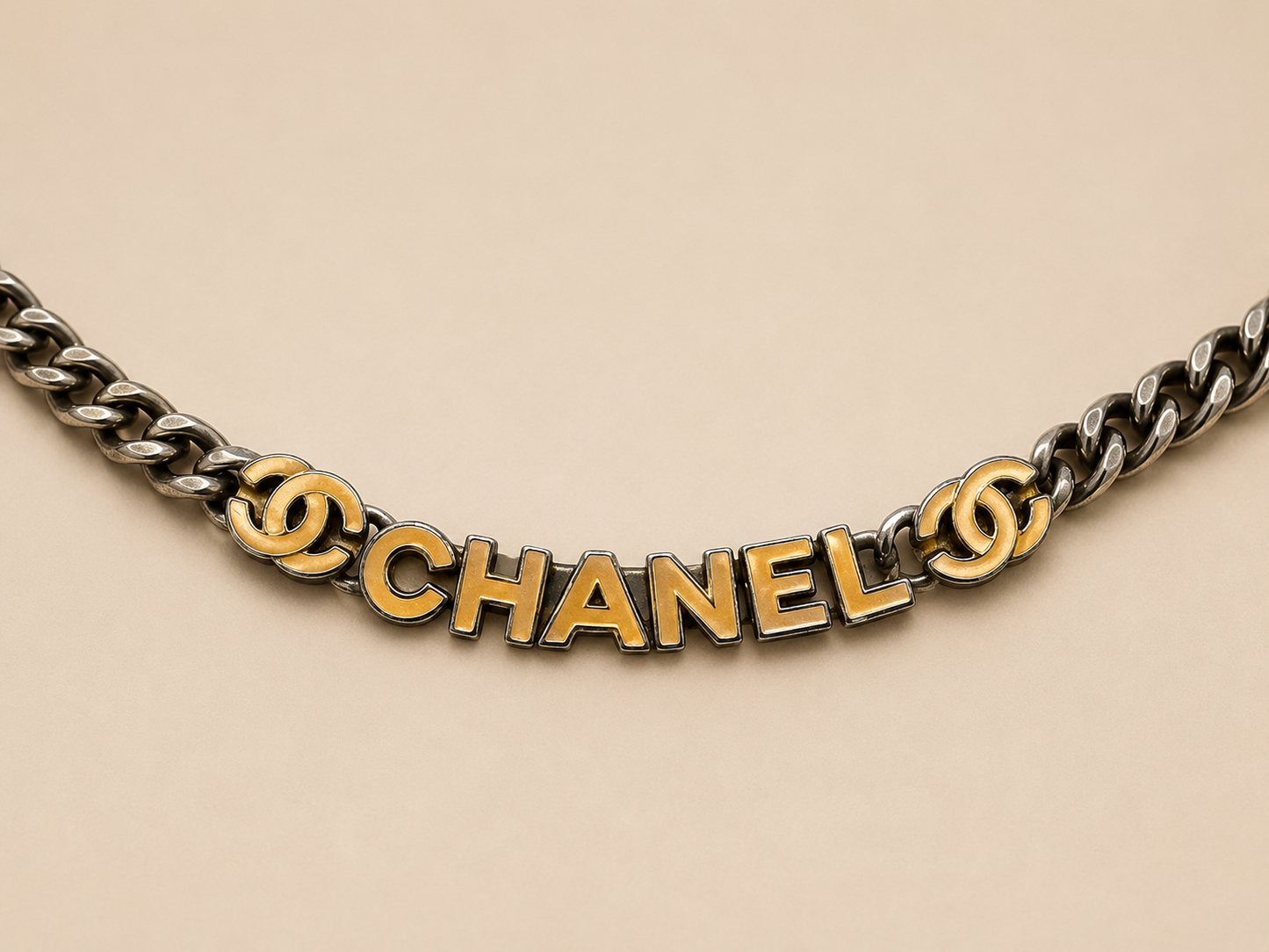 CHANEL Collier Gourmette