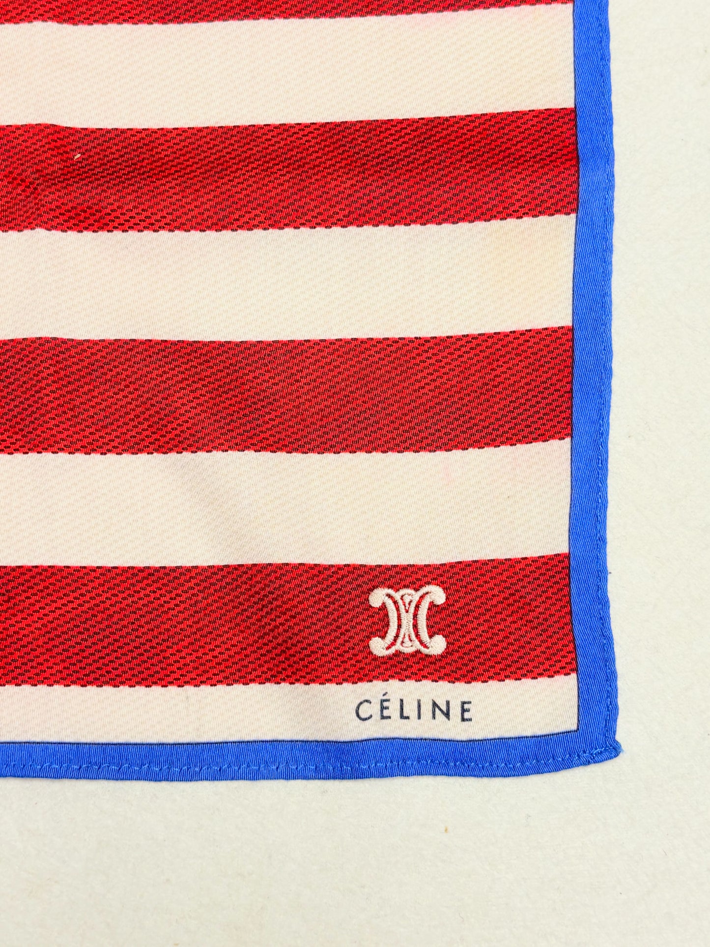 CELINE Foulard Carré Marinière