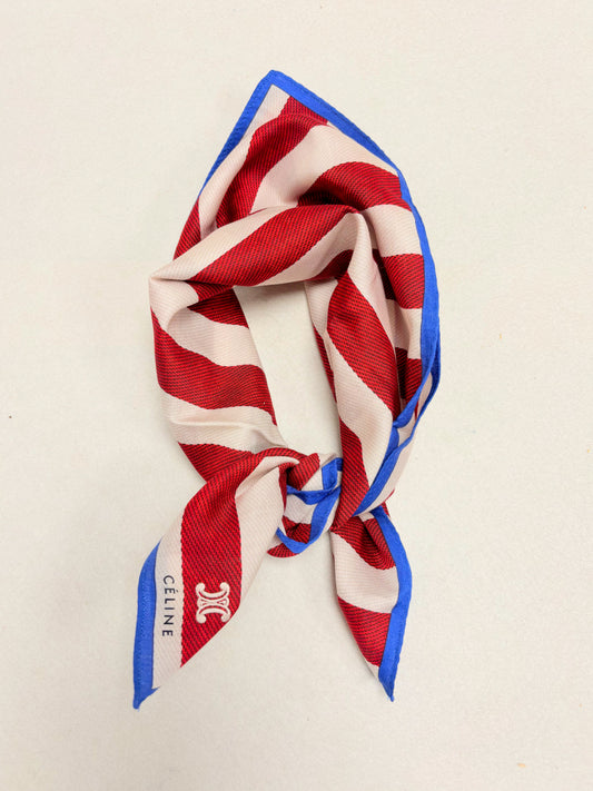 CELINE Foulard Carré Marinière