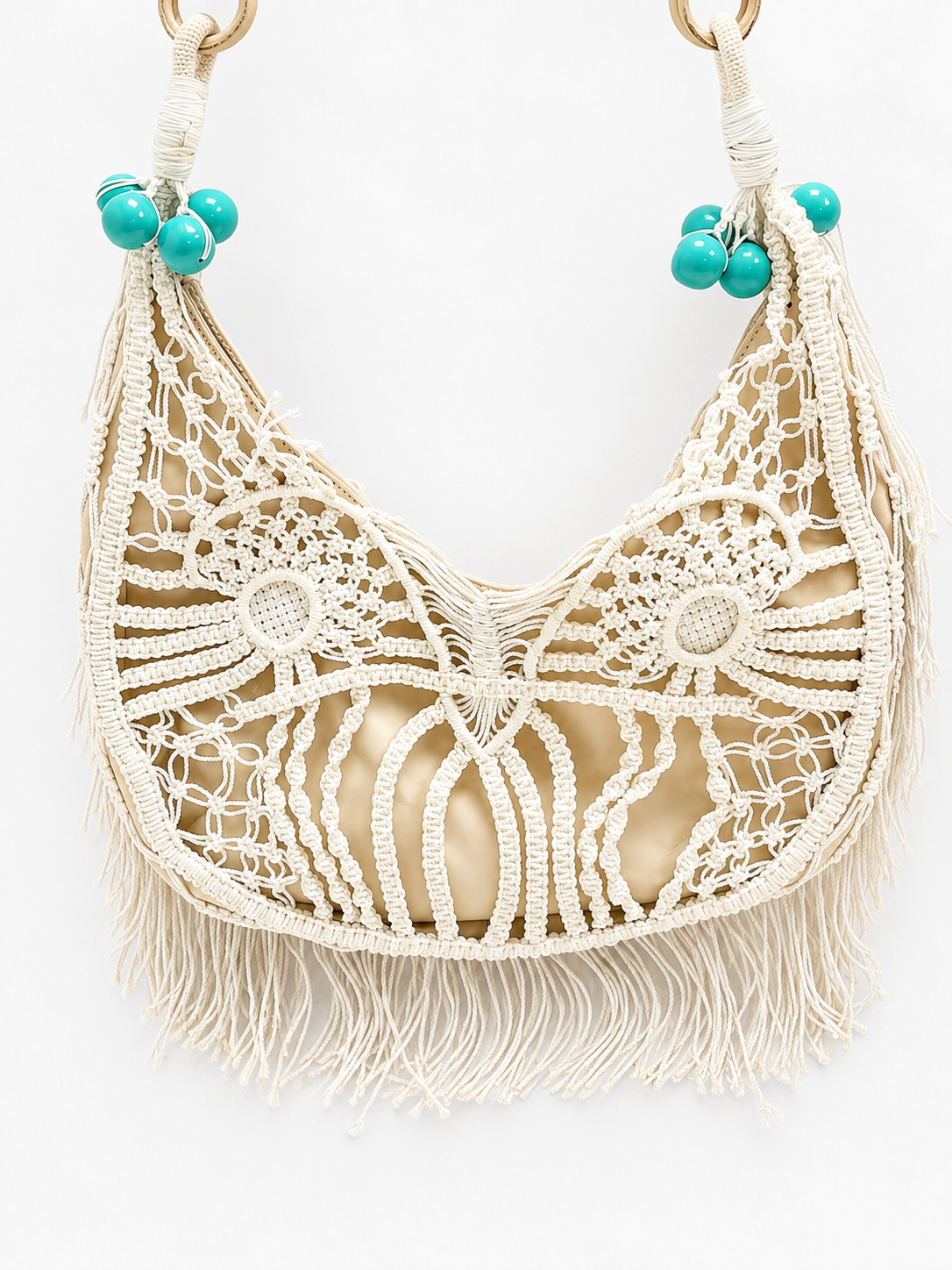 CHLOÉ Sac Perles et Macramé