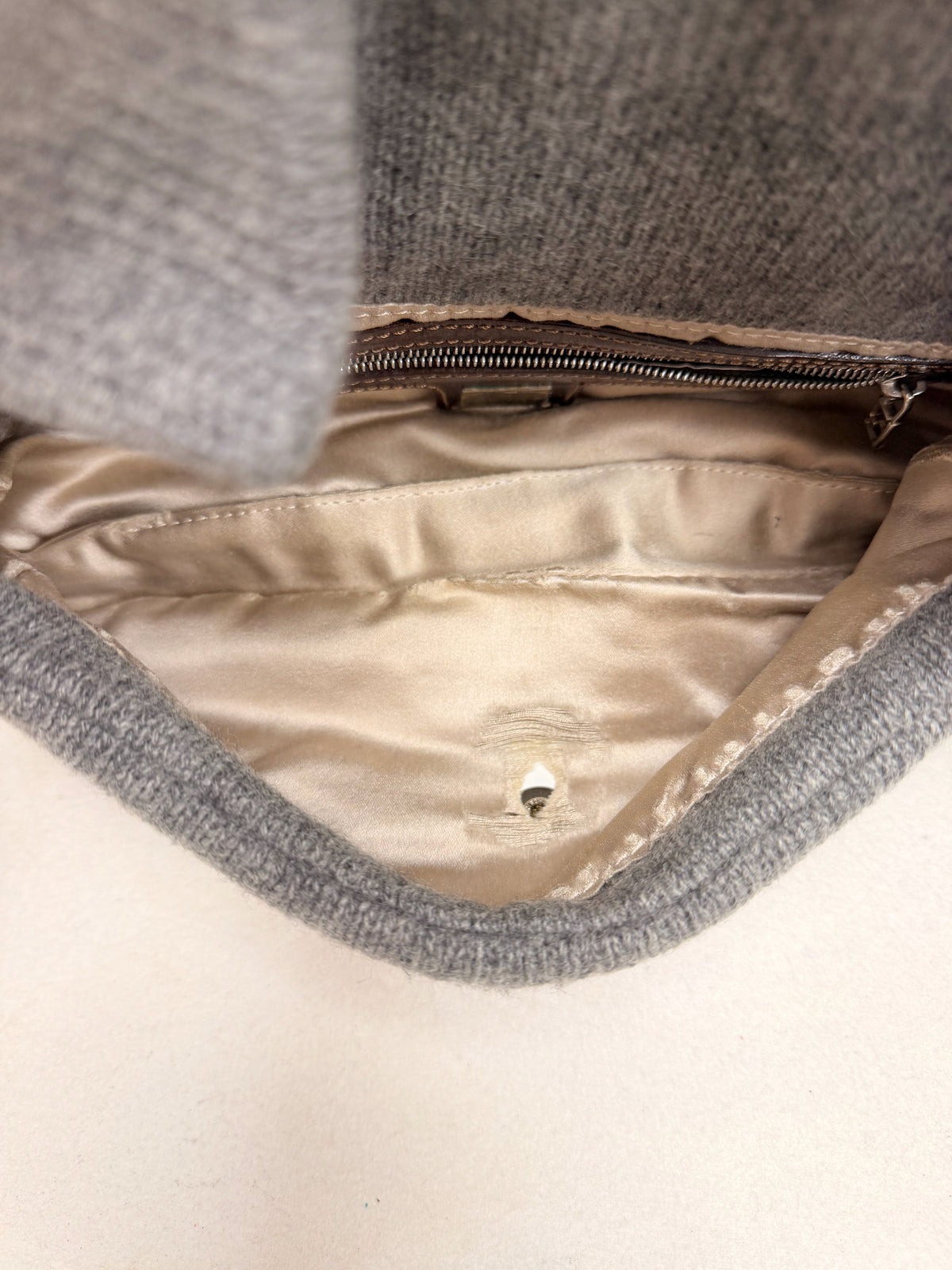 FENDI Sac Baguette en cachemire