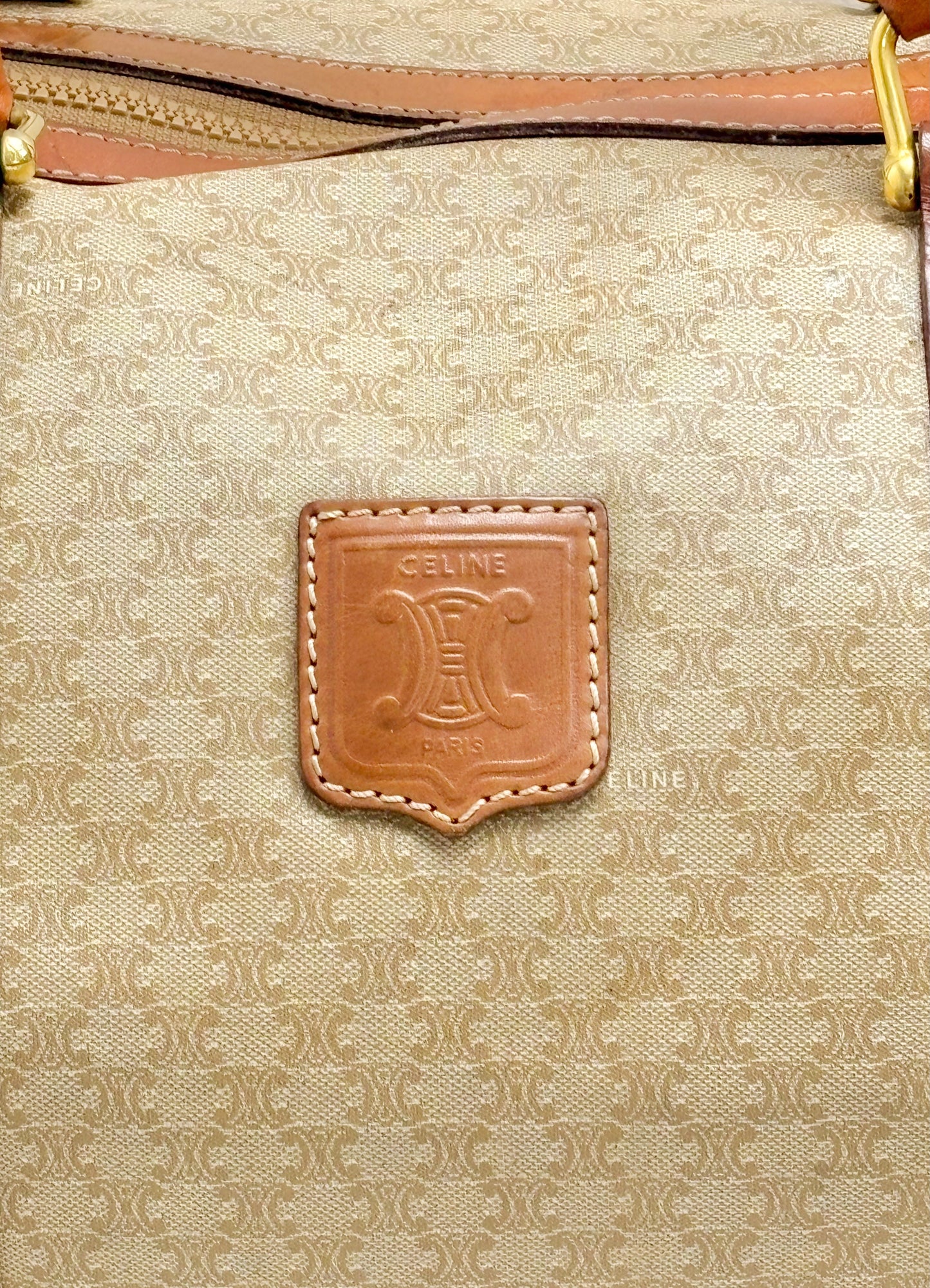 CÉLINE Sac Boston Triomphe 48h