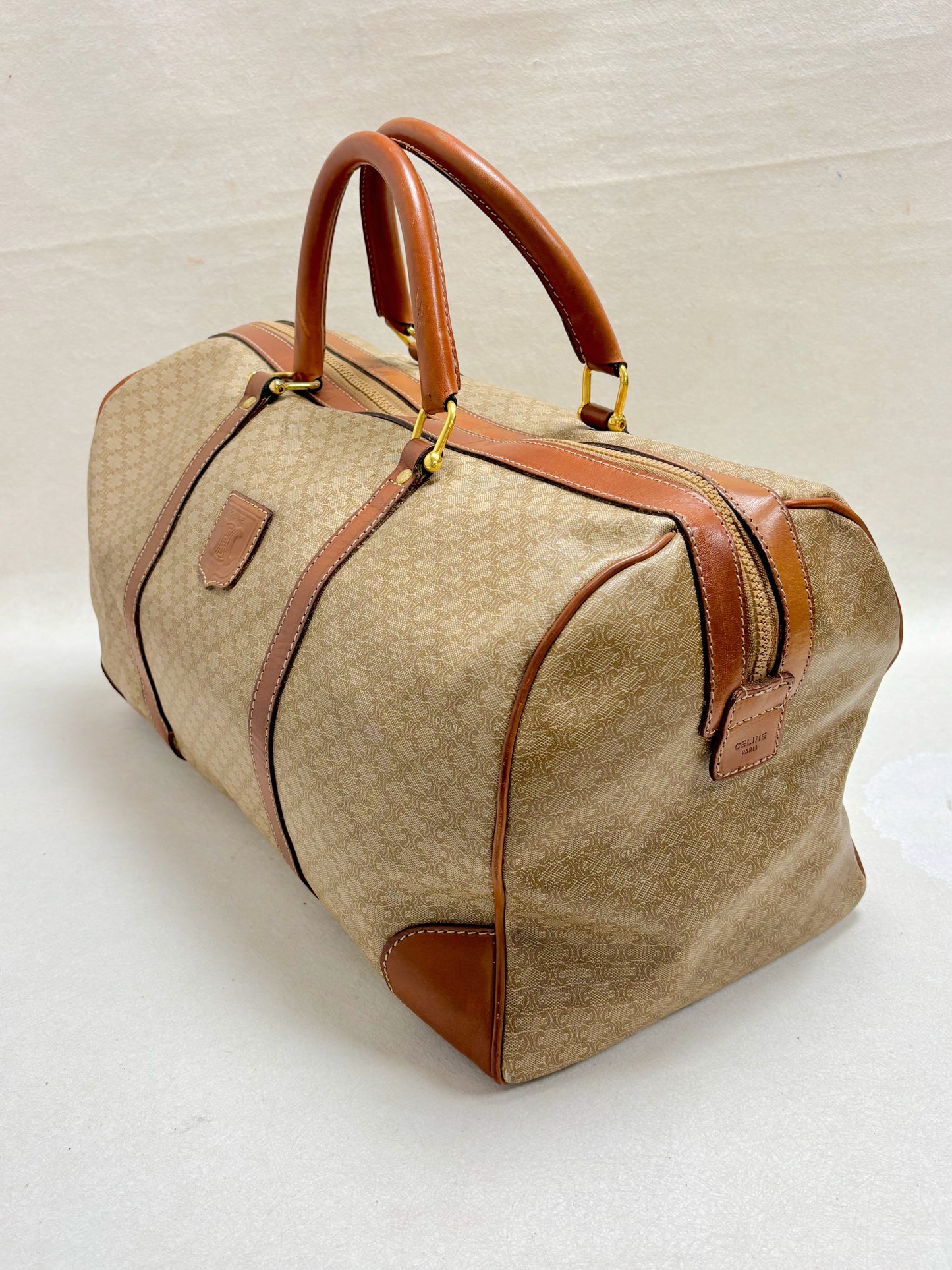 CÉLINE Sac Boston Triomphe 48h