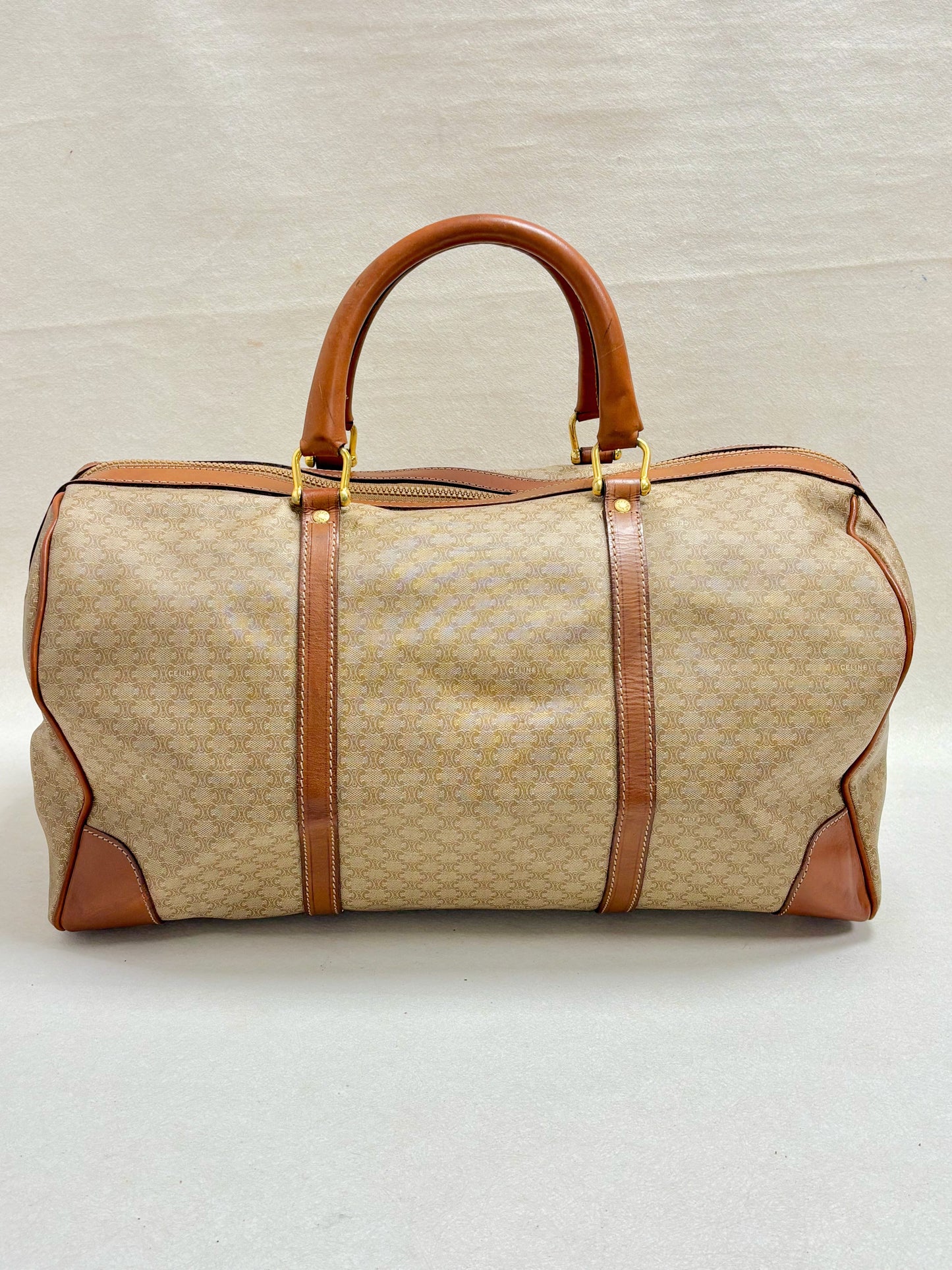 CÉLINE Sac Boston Triomphe 48h