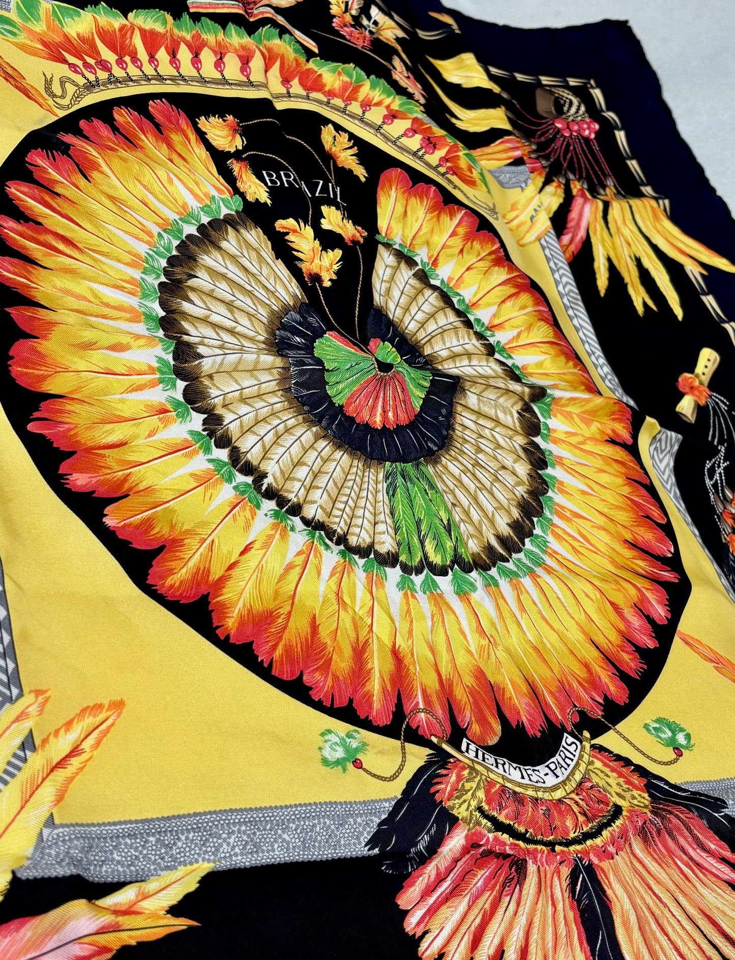 HERMÈS Carré Soie 90