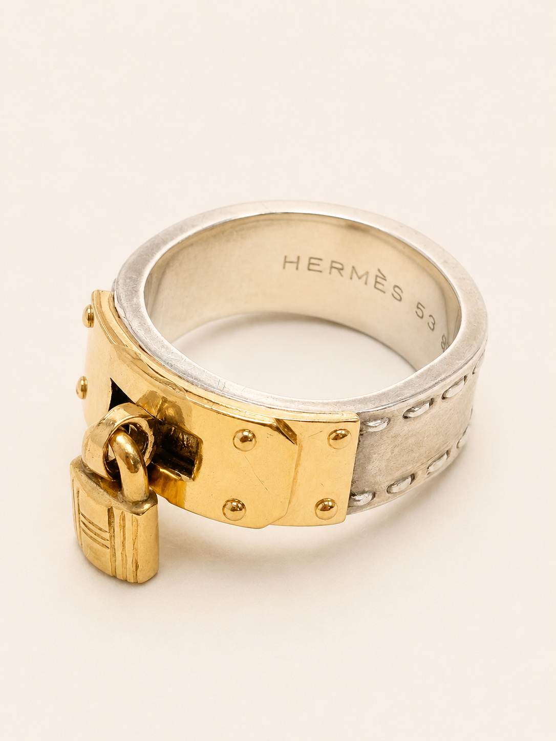 HERMÈS Bague Kelly Cadenas