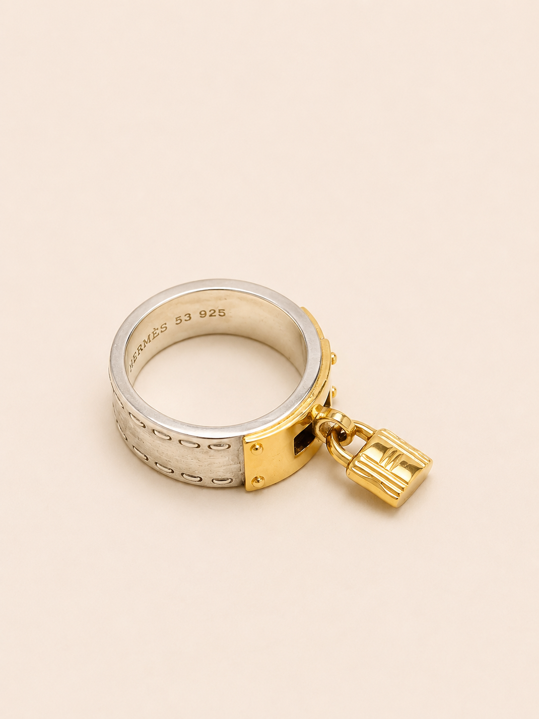HERMÈS Bague Kelly Cadenas