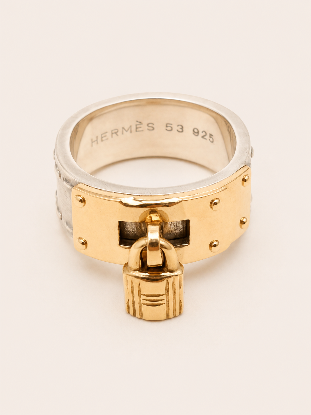 HERMÈS Bague Kelly Cadenas