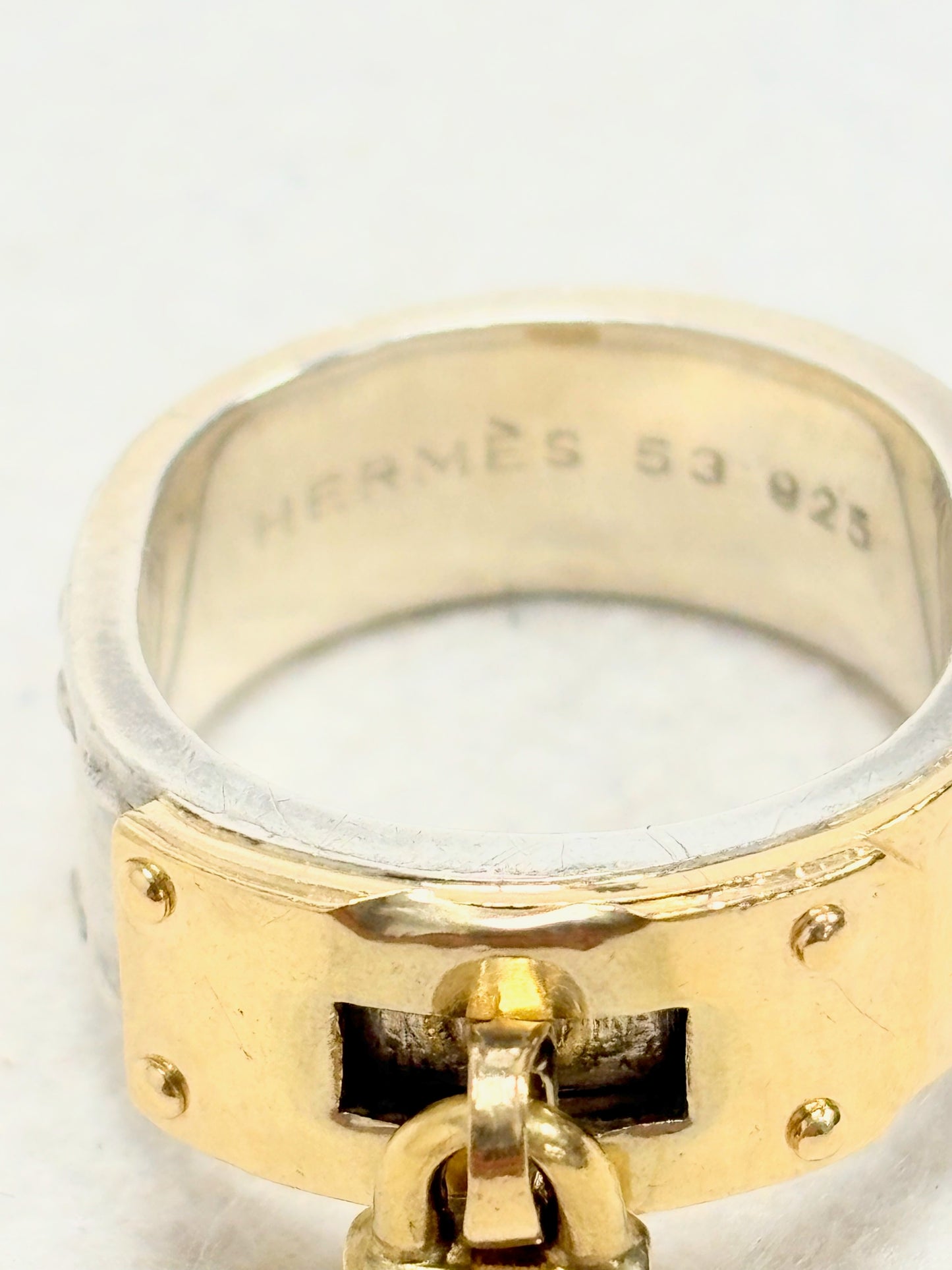 HERMÈS Bague Kelly Cadenas