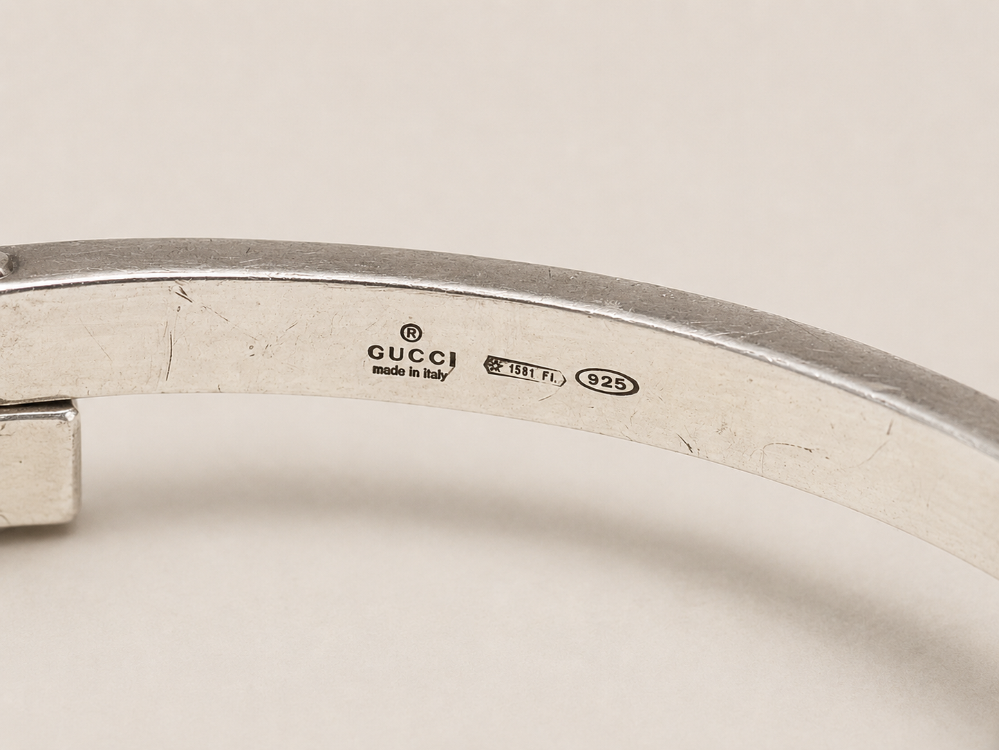 GUCCI Bracelet en Argent