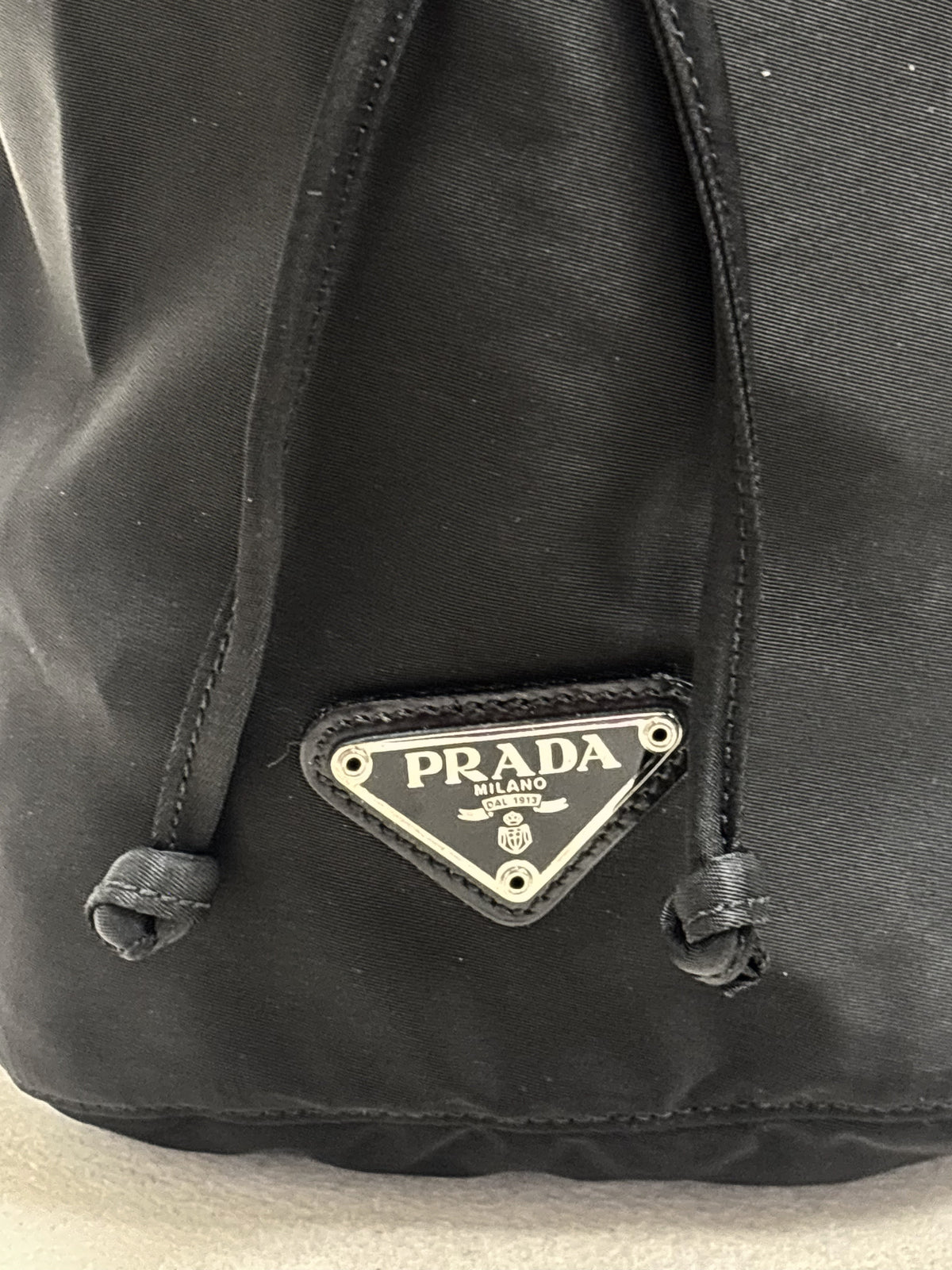 PRADA Pochette Seau Re-nylon