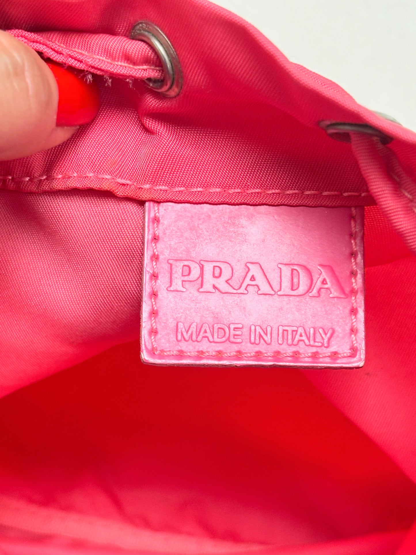 PRADA Pochette Seau Re-nylon