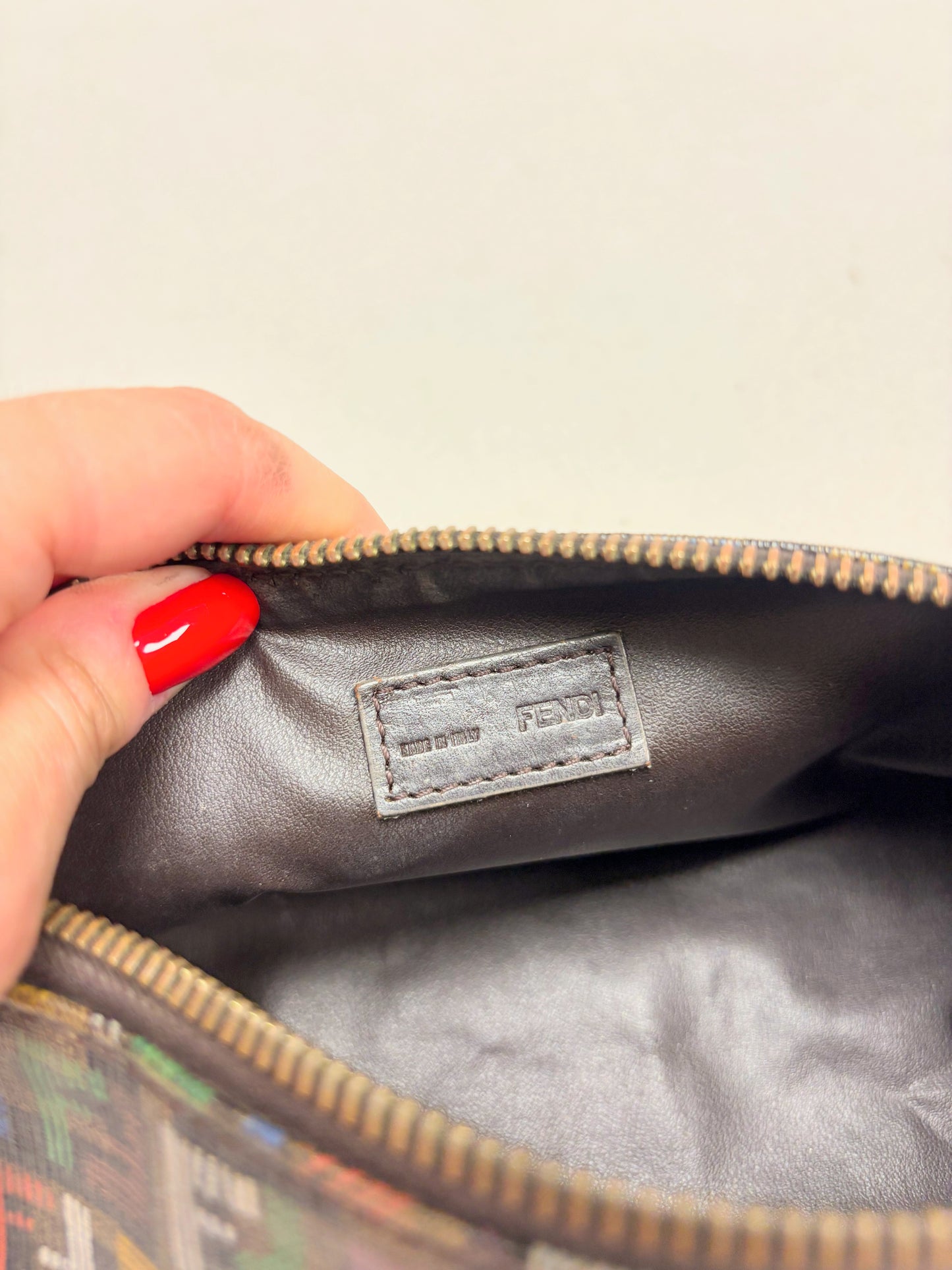 FENDI Pochette Zucca
