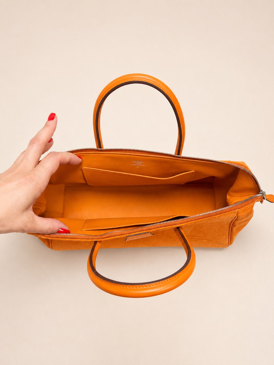 HERMÈS Sac Paris Bombay Veau Doblis