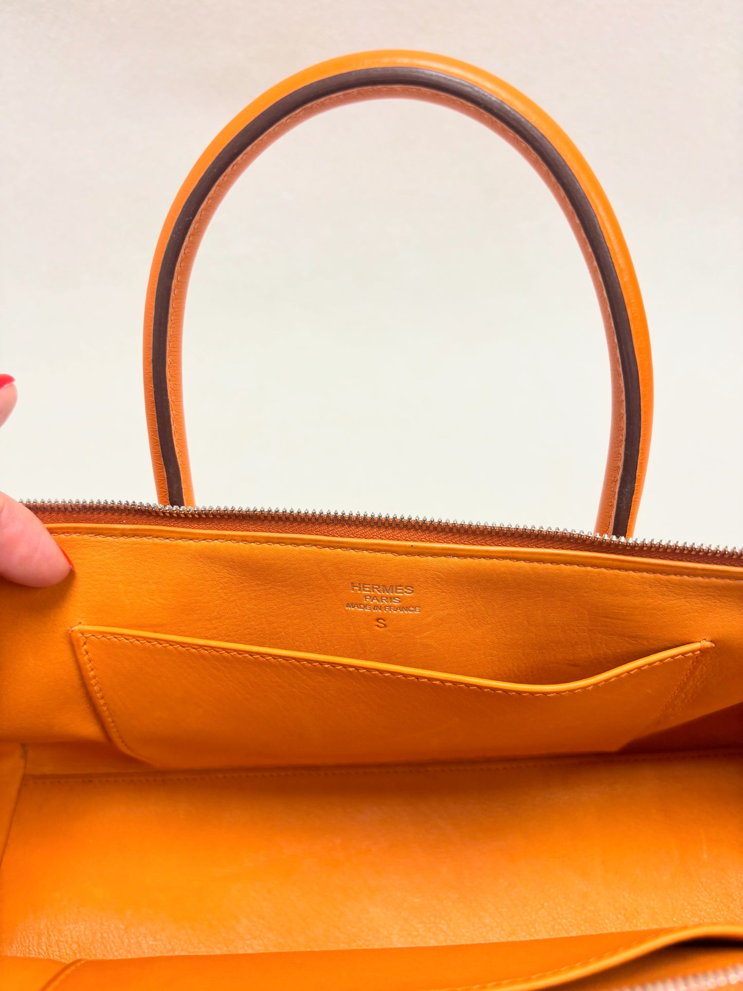 HERMÈS Sac Paris Bombay Veau Doblis