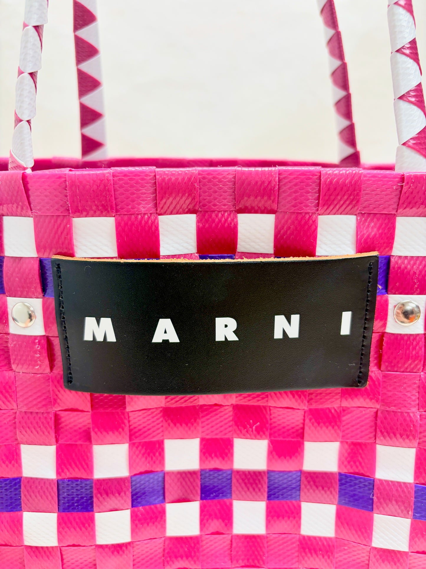 MARNI Sac Panier Tressé