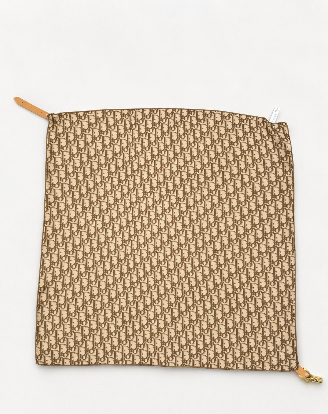 DIOR Ceinture Foulard Oblique en soie