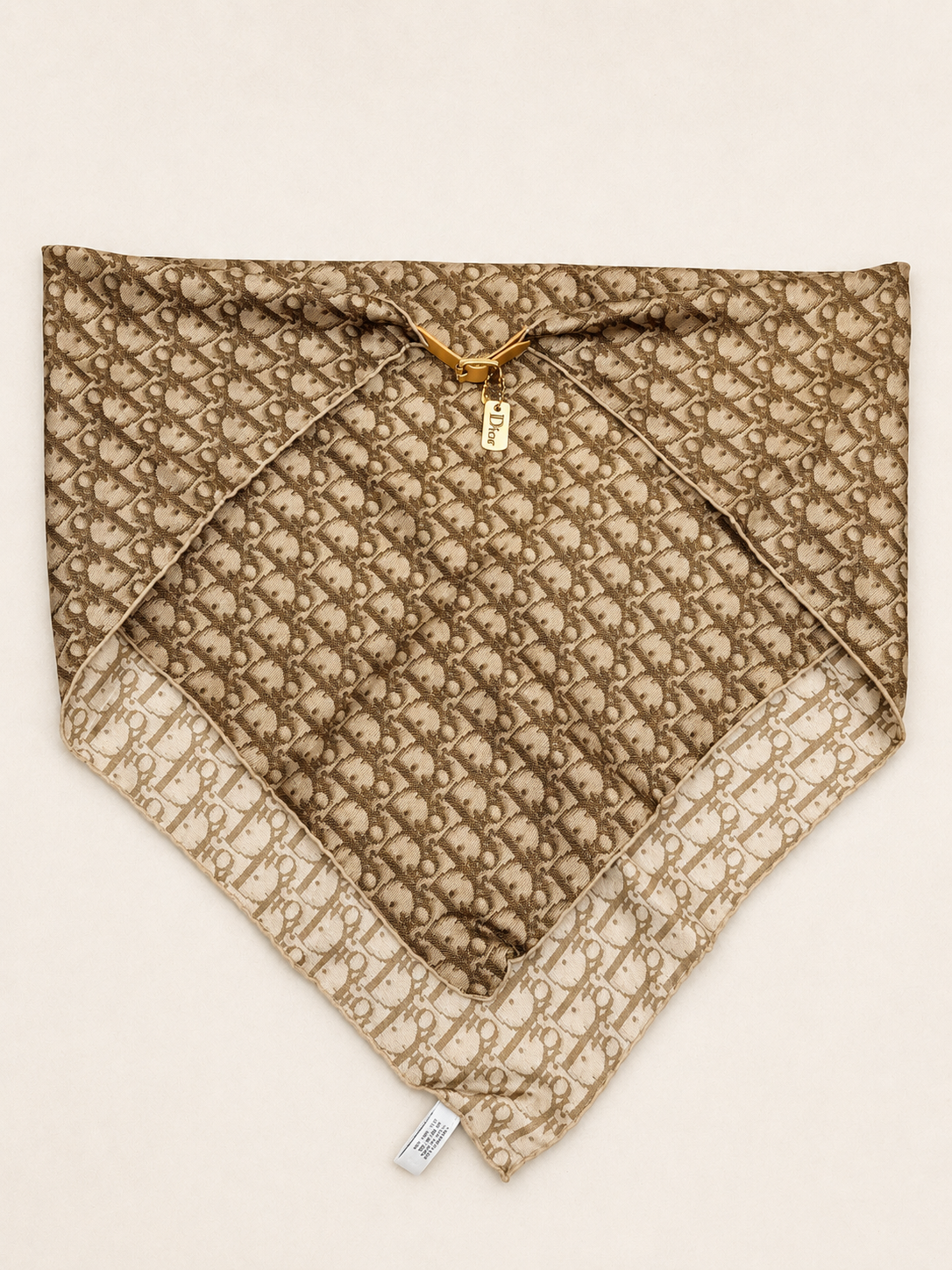 DIOR Ceinture Foulard Oblique en soie