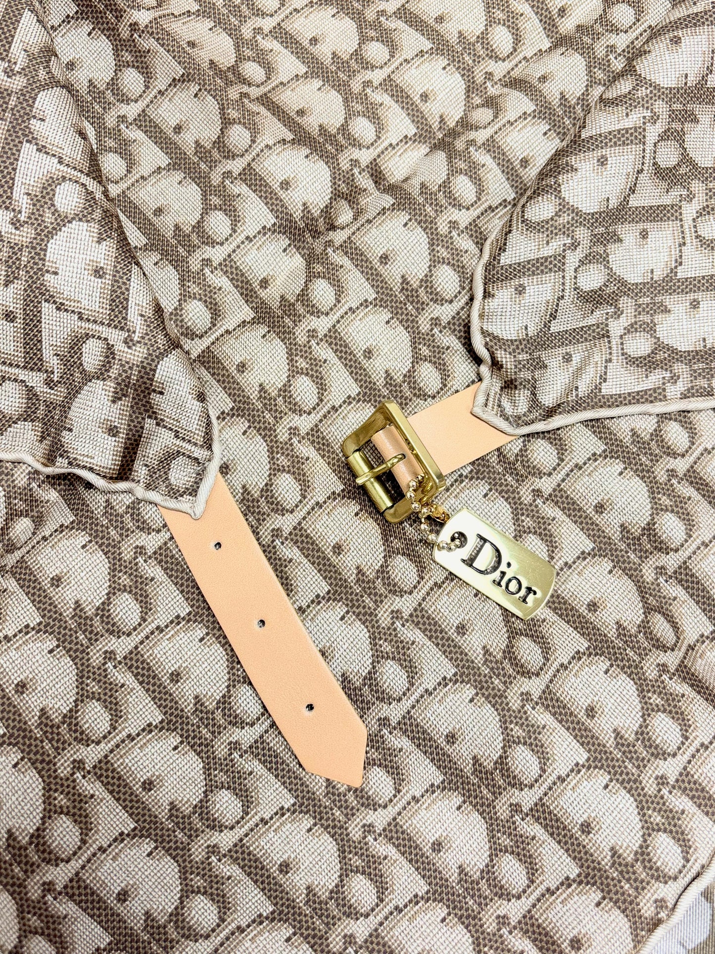 DIOR Ceinture Foulard Oblique en soie