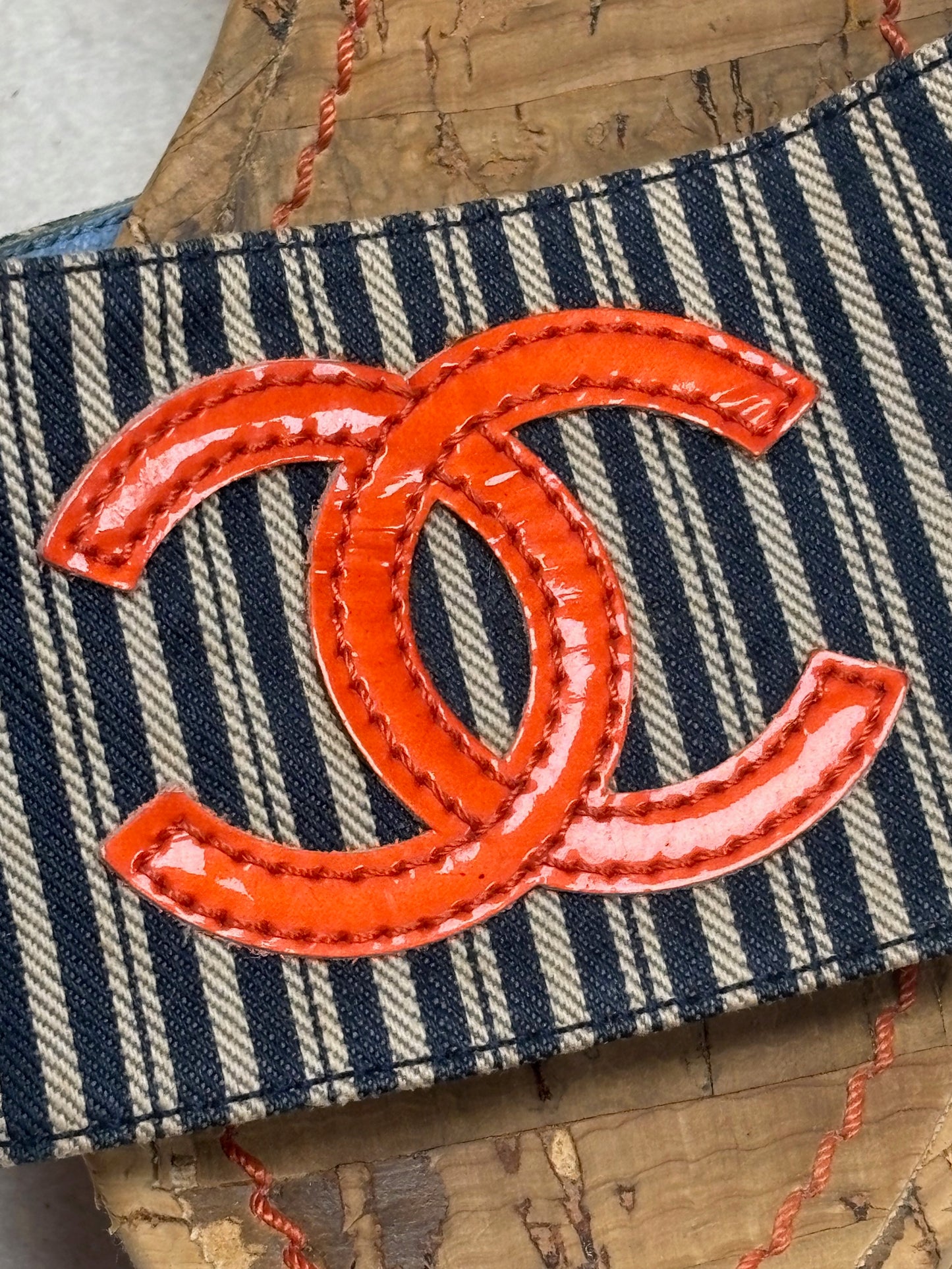 CHANEL Sandales Compensées Cruise 2008