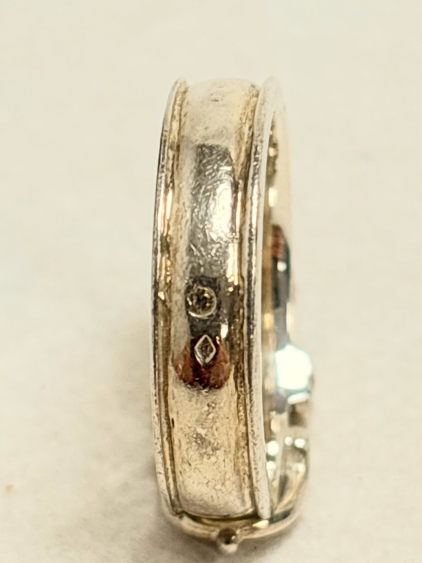 HERMÈS Bague Ceinture en Argent