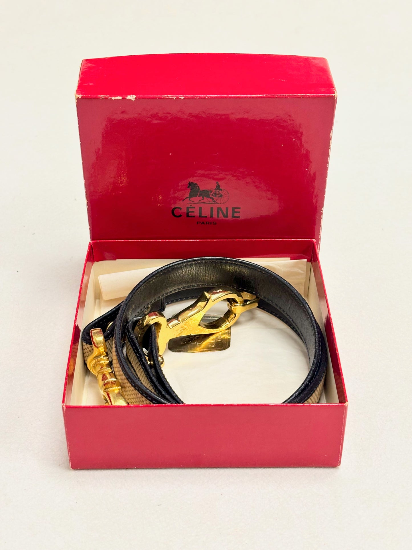 CÉLINE Ceinture Mousquetons