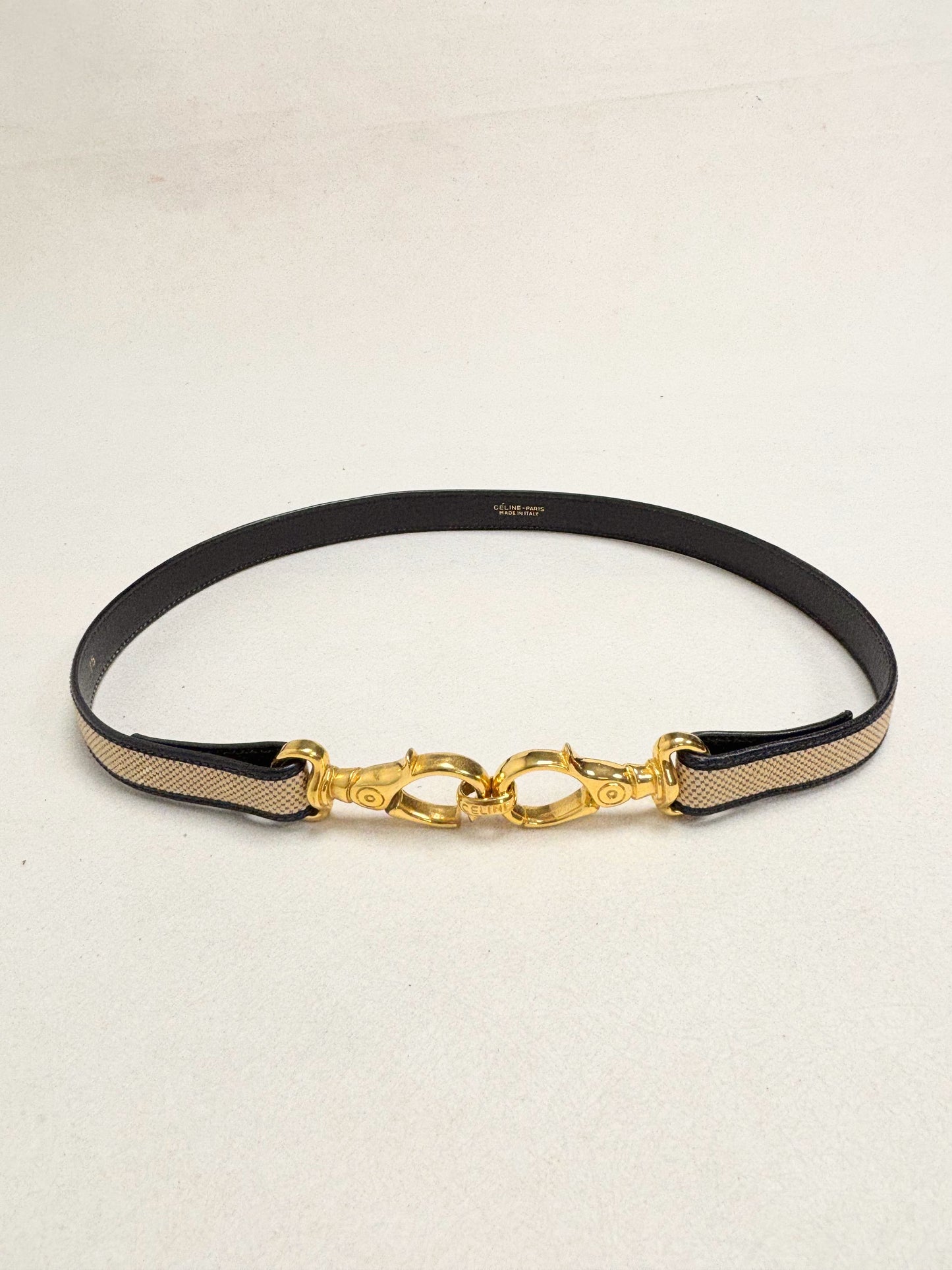CÉLINE Ceinture Mousquetons